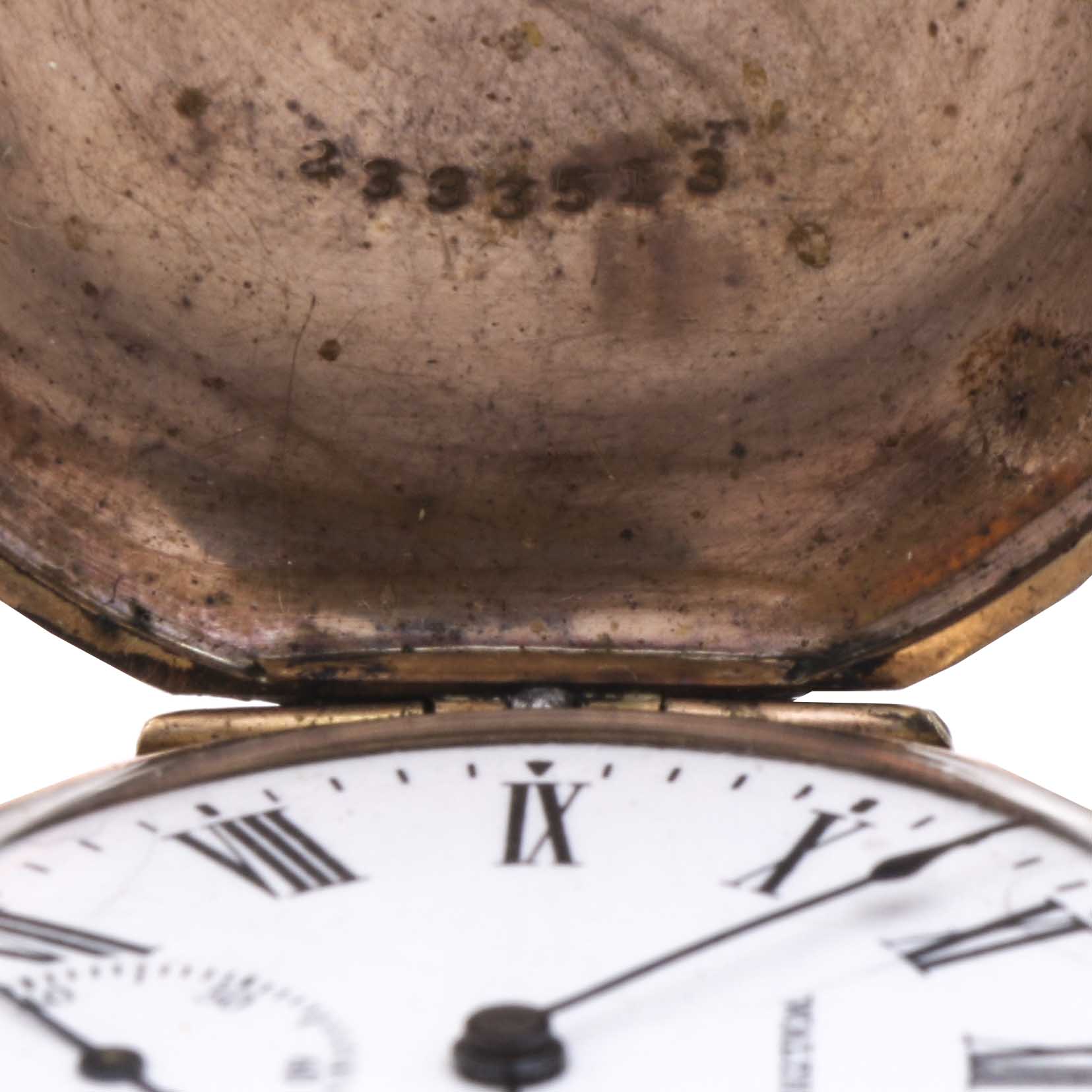 Antique Waltham Gold Filled Hunter Pocket Watch