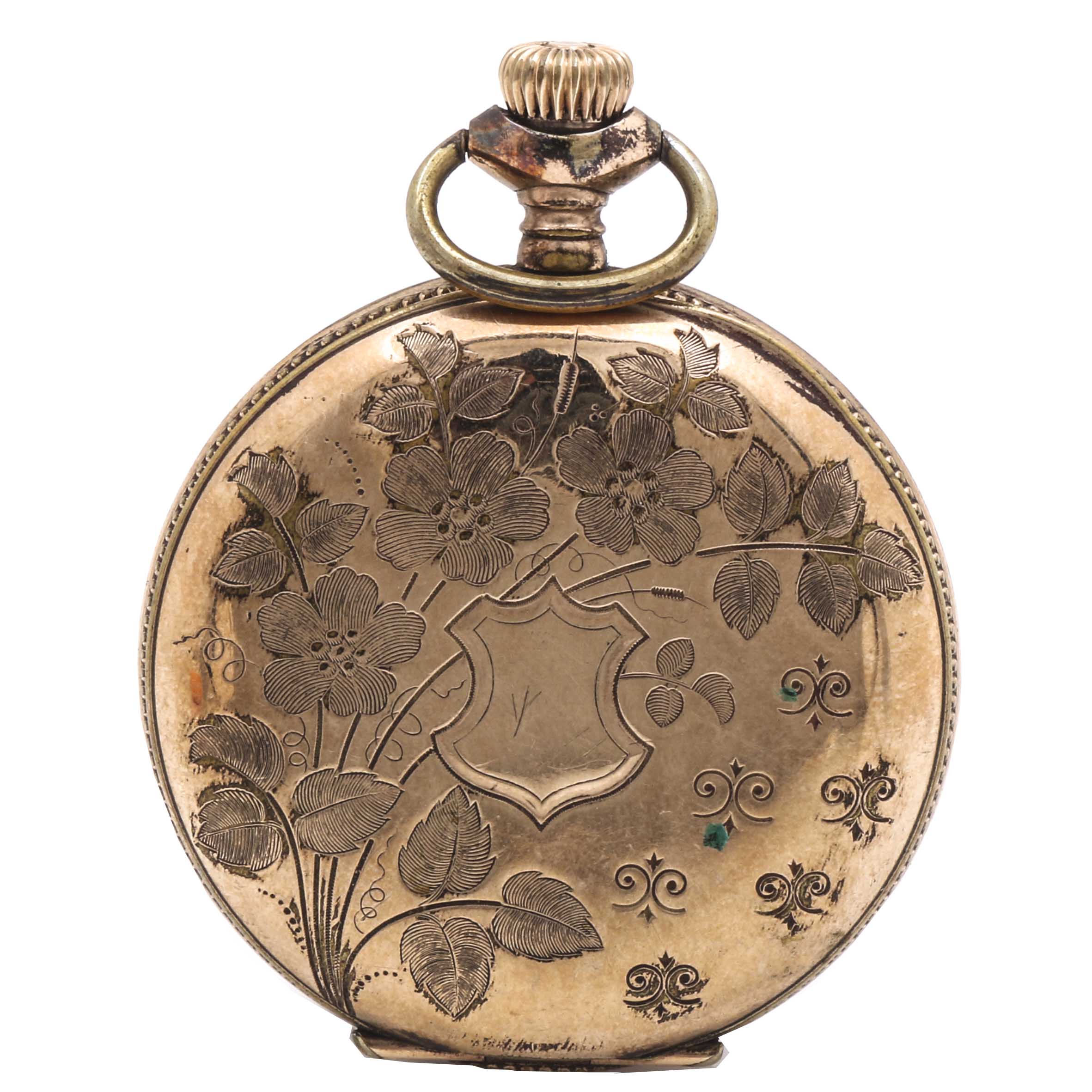 Antique Waltham Gold Filled Hunter Pocket Watch