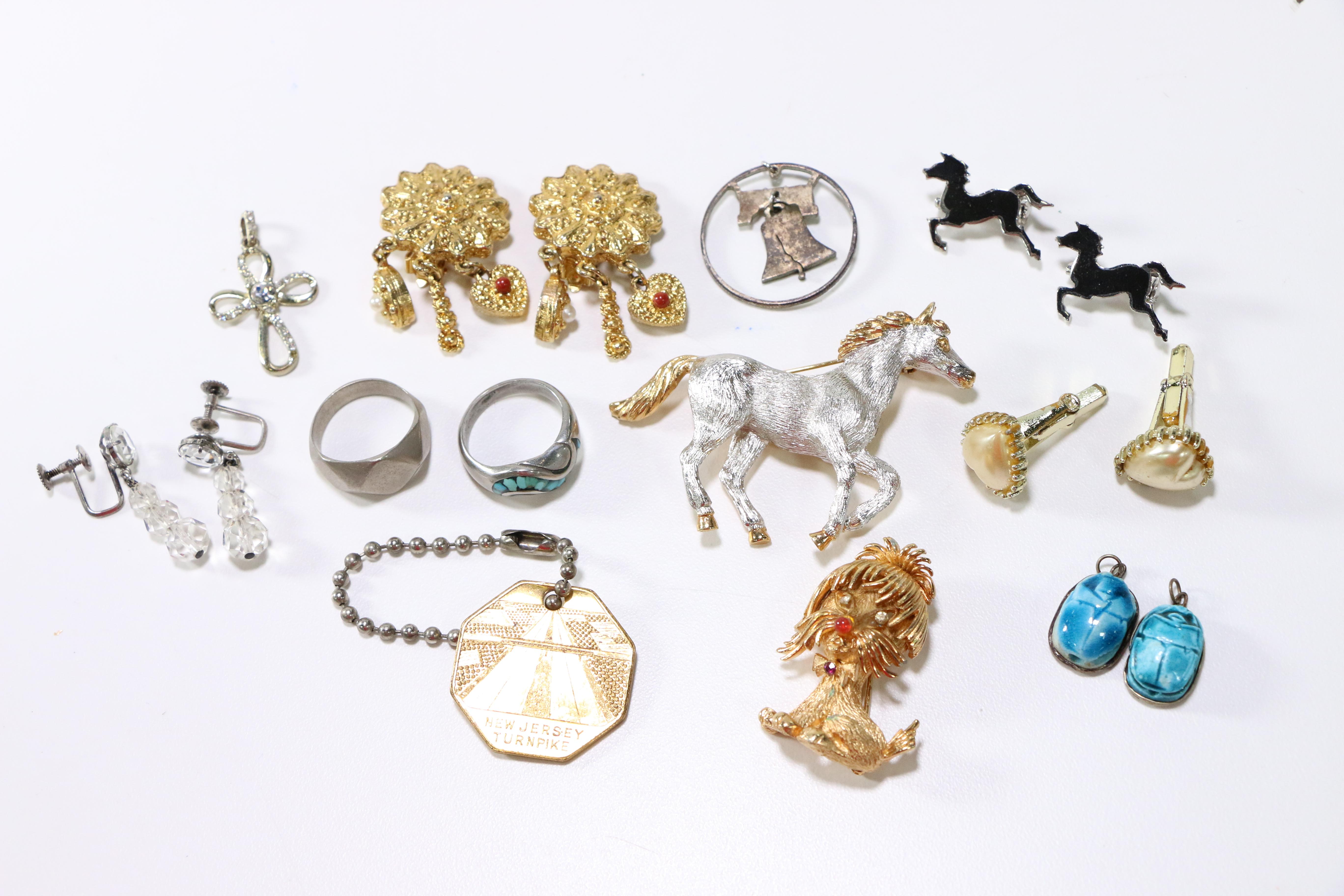 Costume Jewelry Including Christian Dior and Diamond Accented Pieces