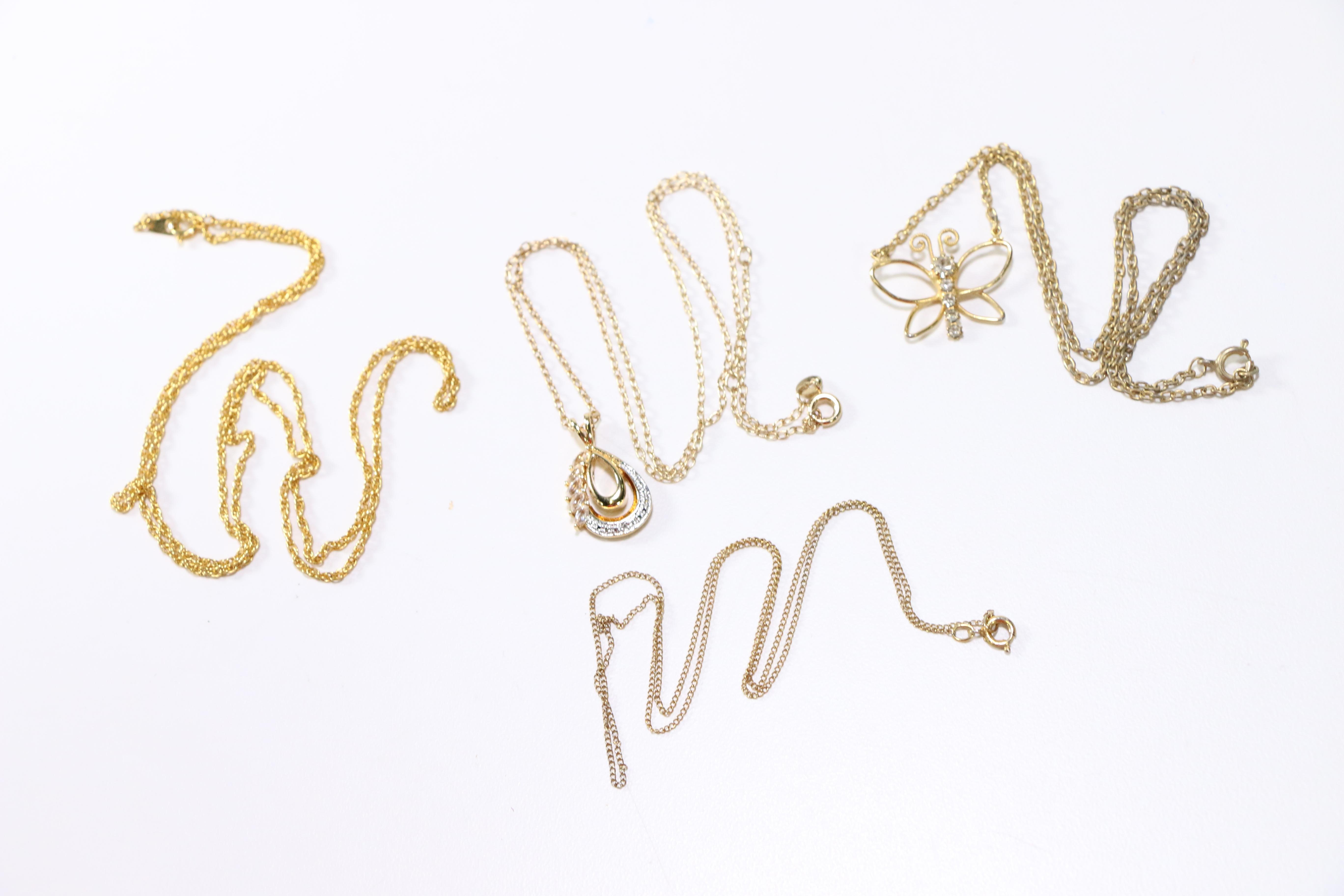 Costume Jewelry Including Christian Dior and Diamond Accented Pieces