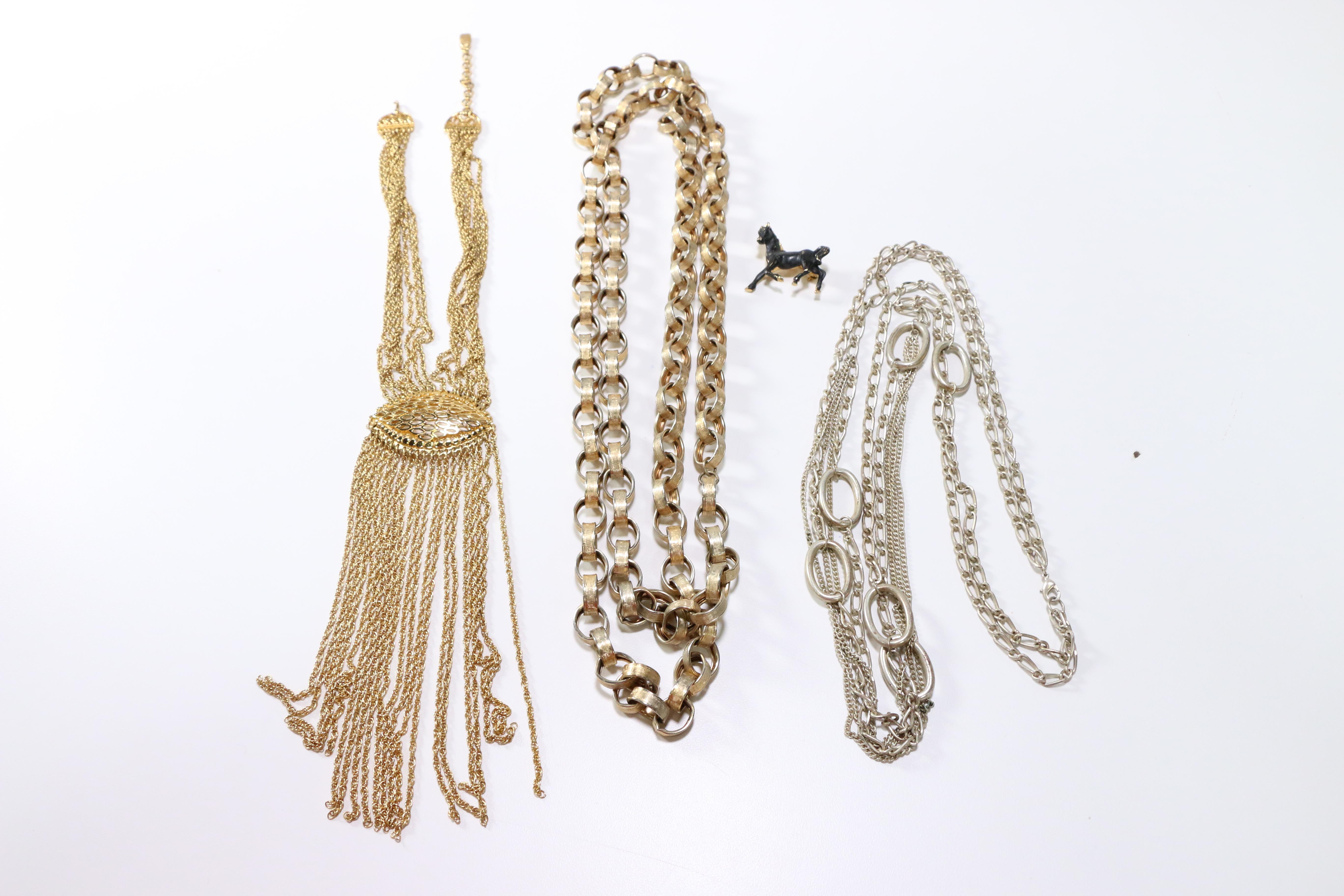 Costume Jewelry Including Christian Dior and Diamond Accented Pieces