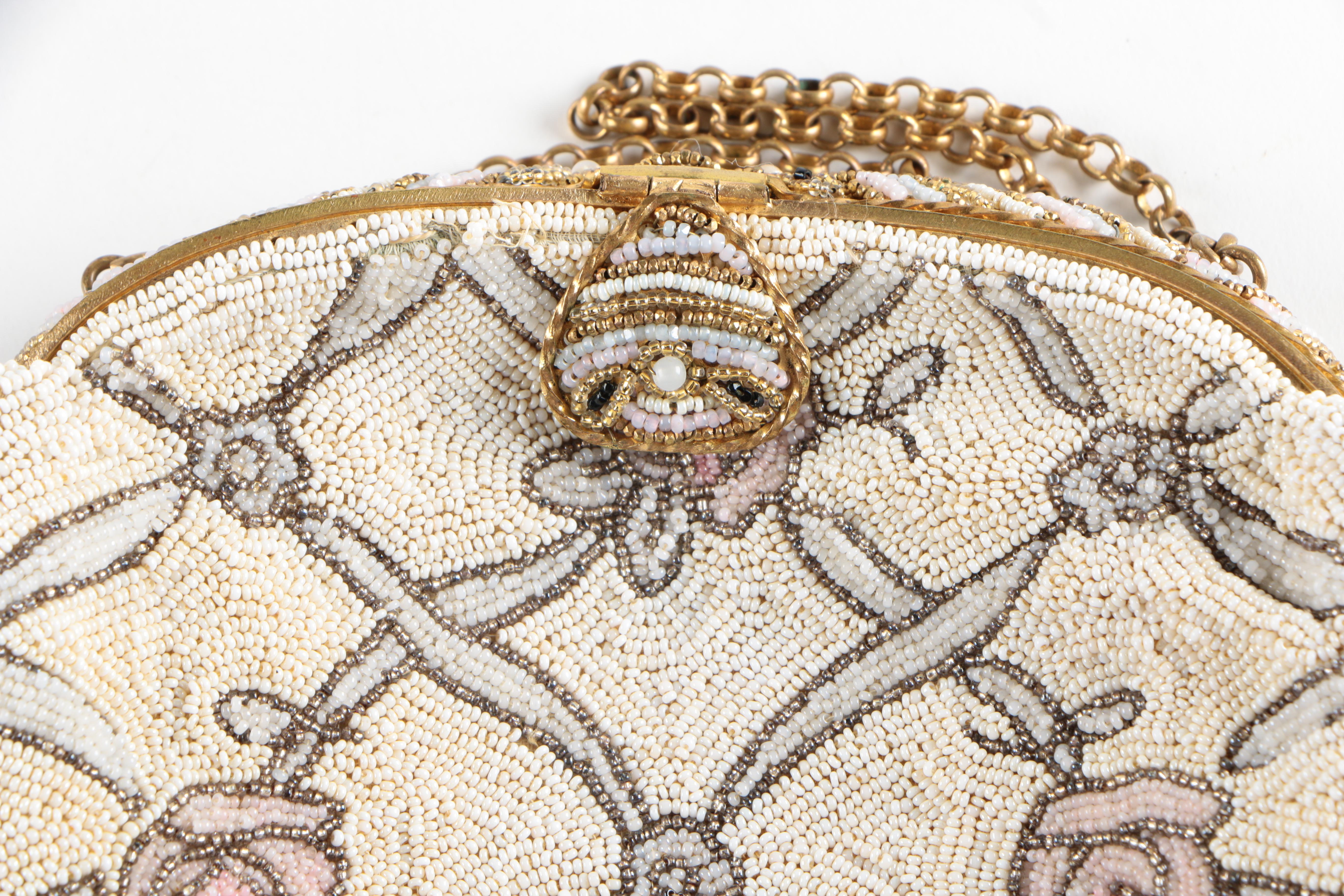 Vintage Purse and Accessories Including Handkerchiefs