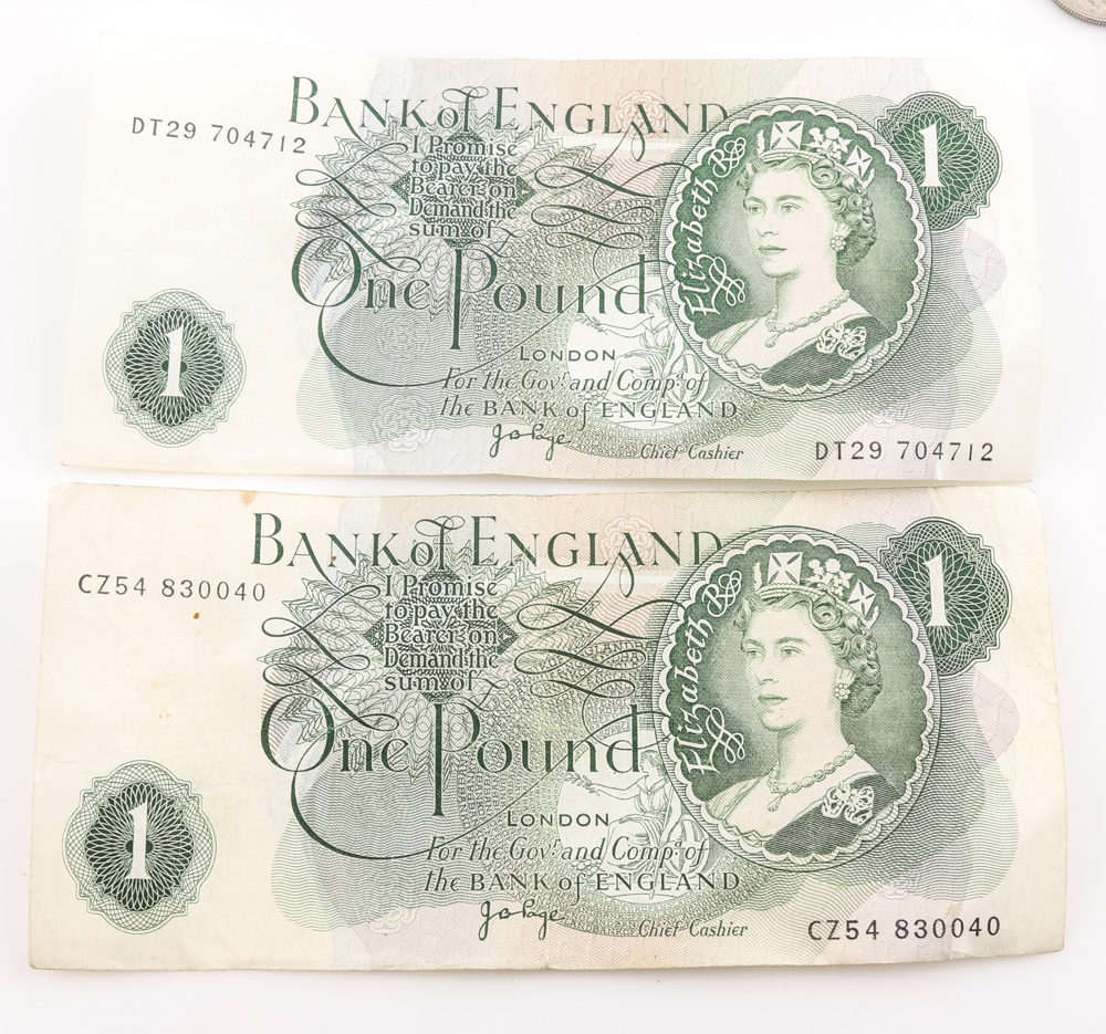 Group of Various Foreign Coins and Currency