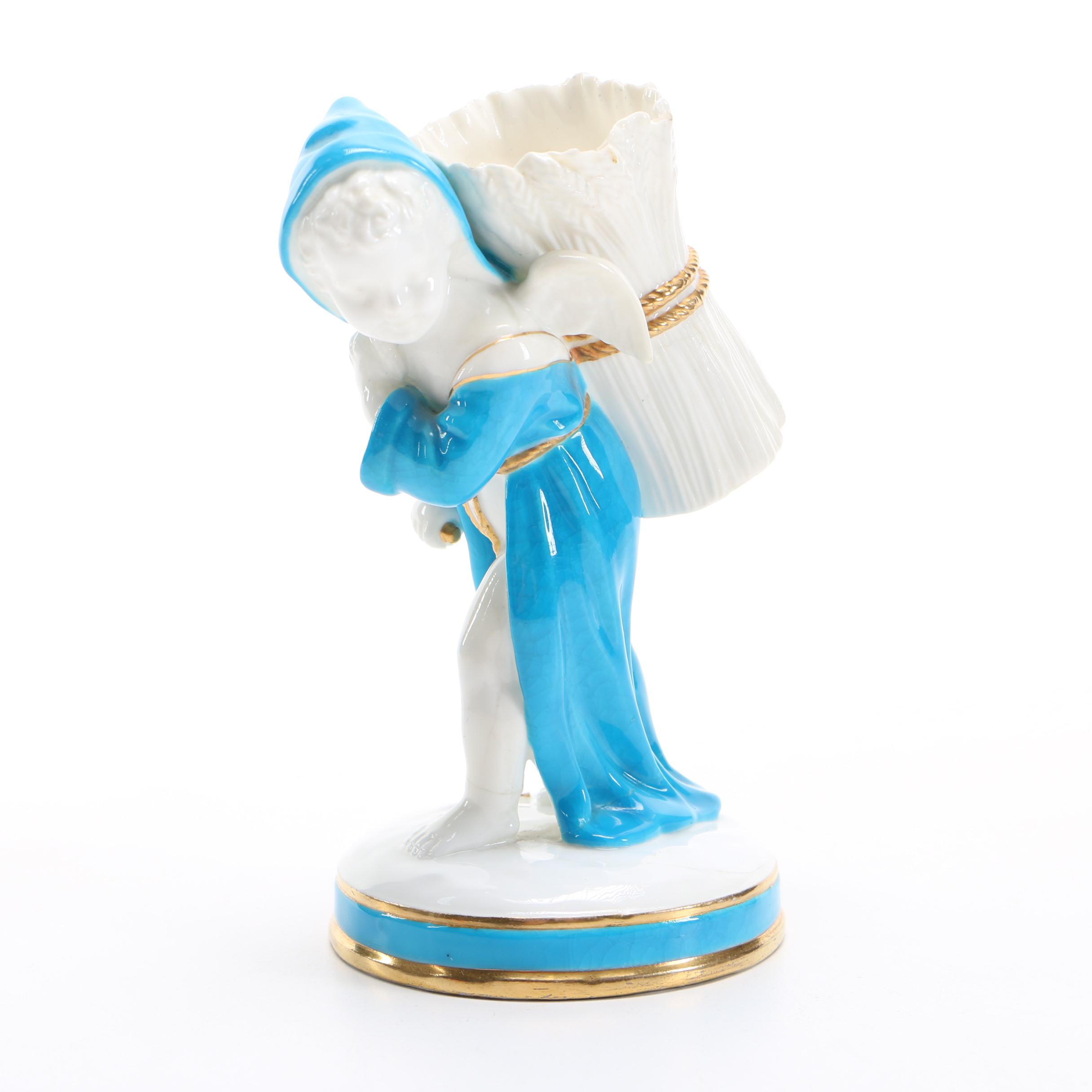 Antique Mintons "Angel Harvester" Figurine