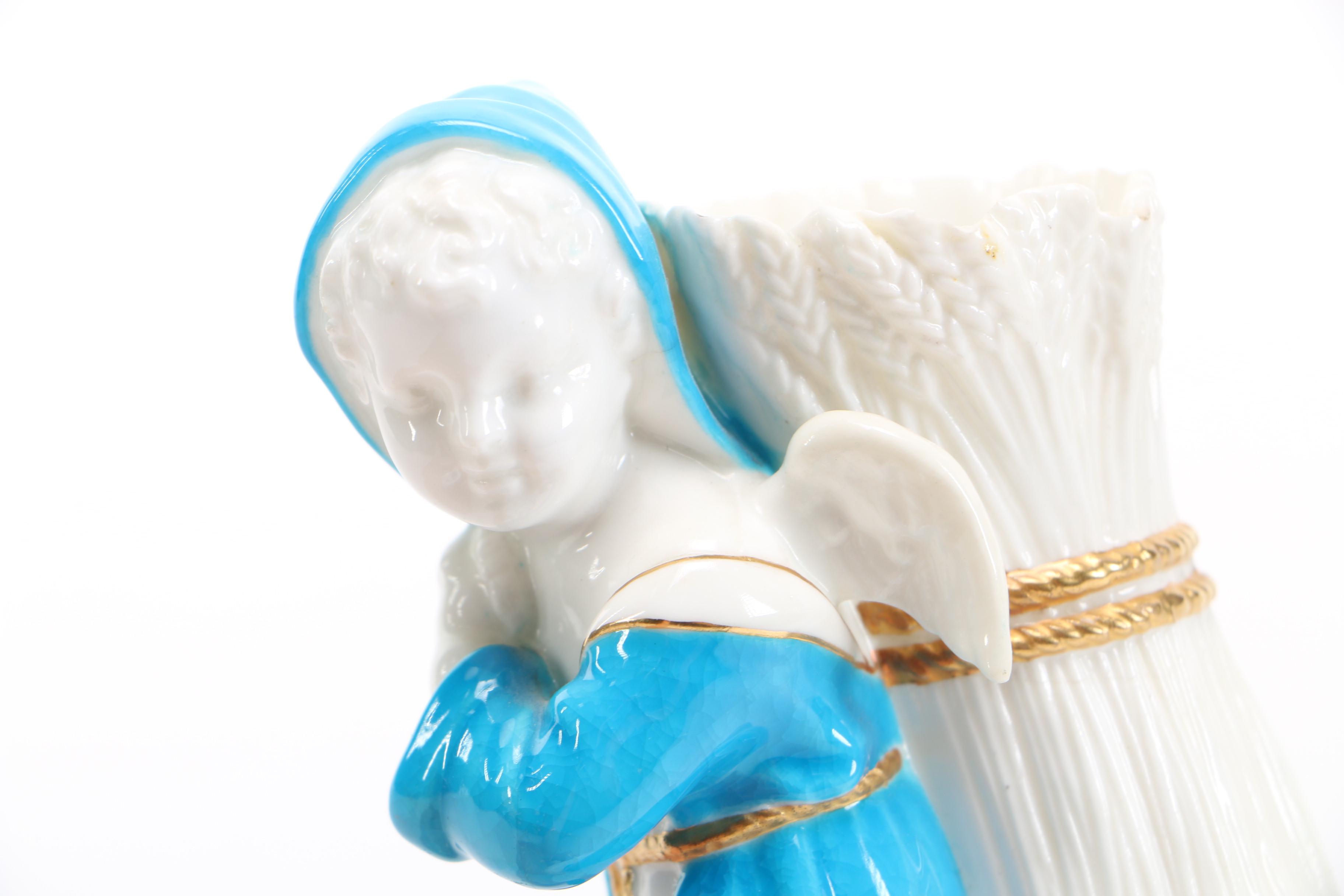 Antique Mintons "Angel Harvester" Figurine