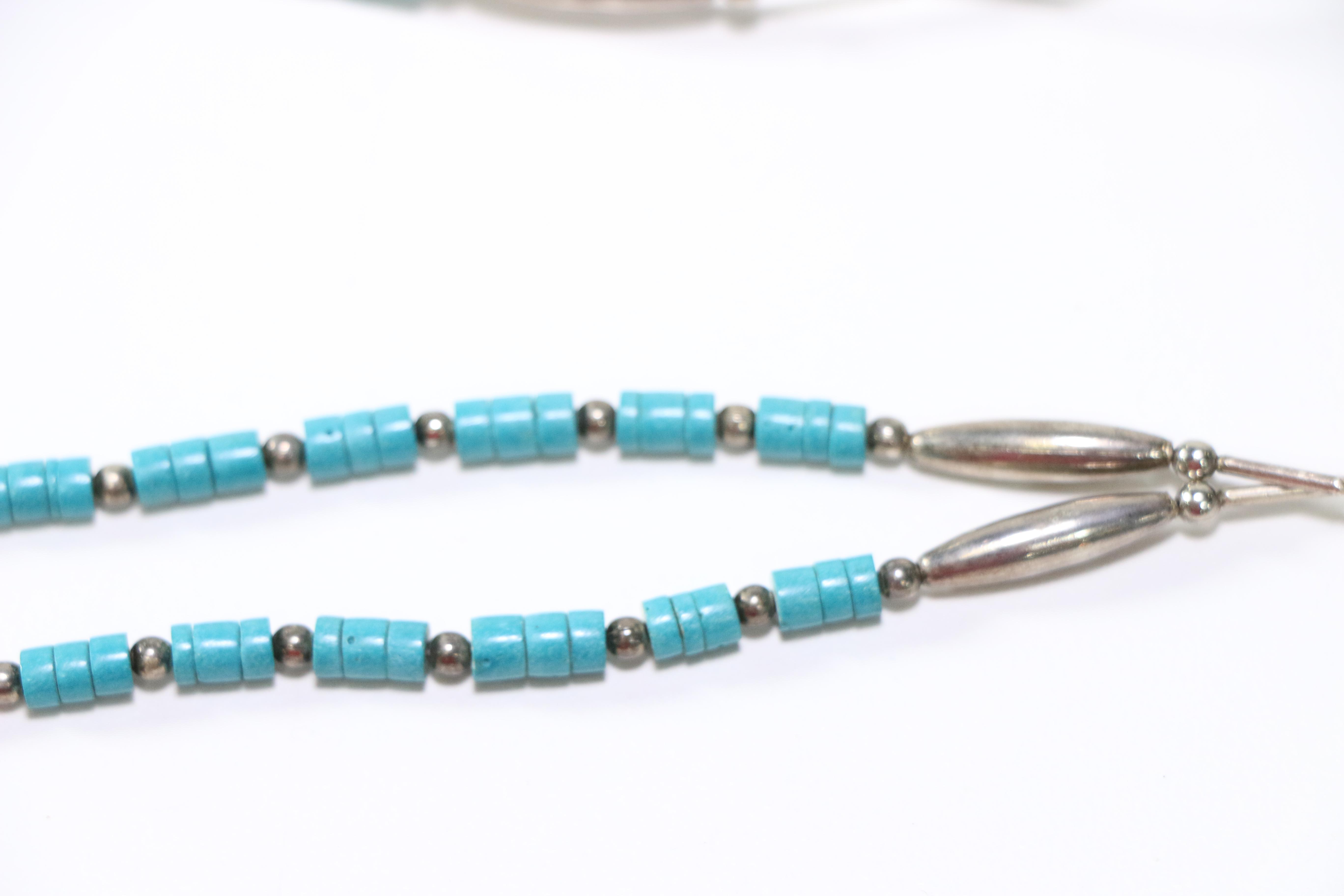 Beaded Necklaces Including Turquoise