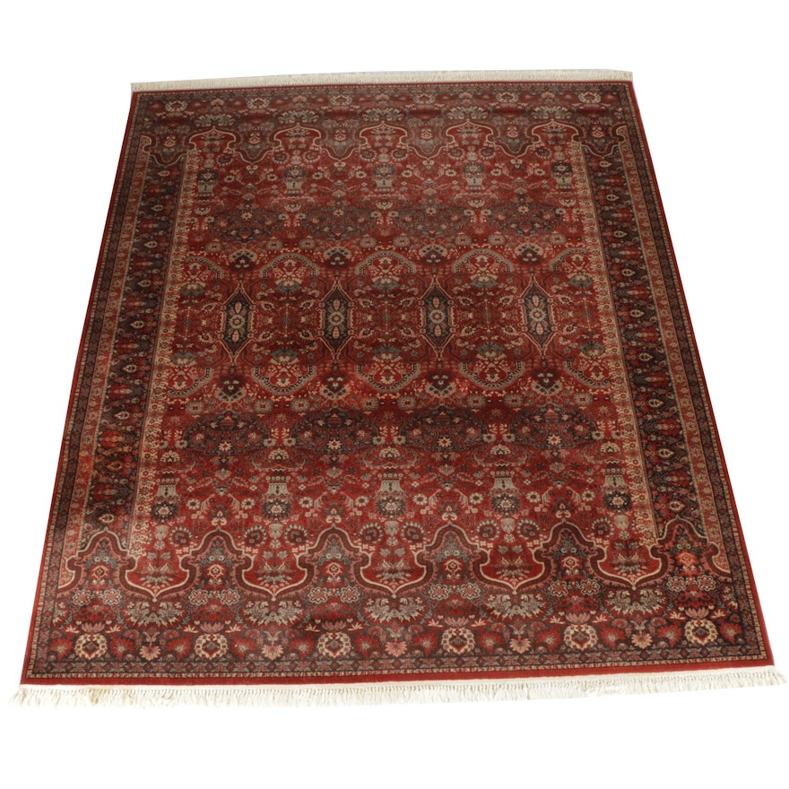 Machine Made Couristan "Kerman Vase" Area Rug