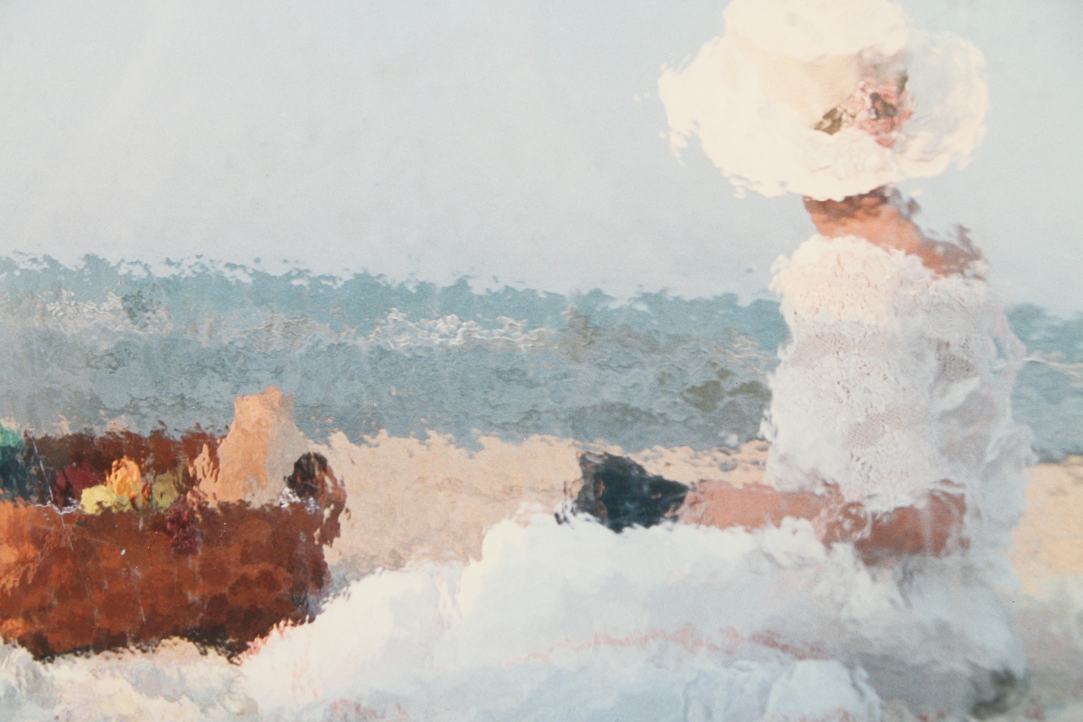 Signed Giclee Prints of a Woman on a Beach