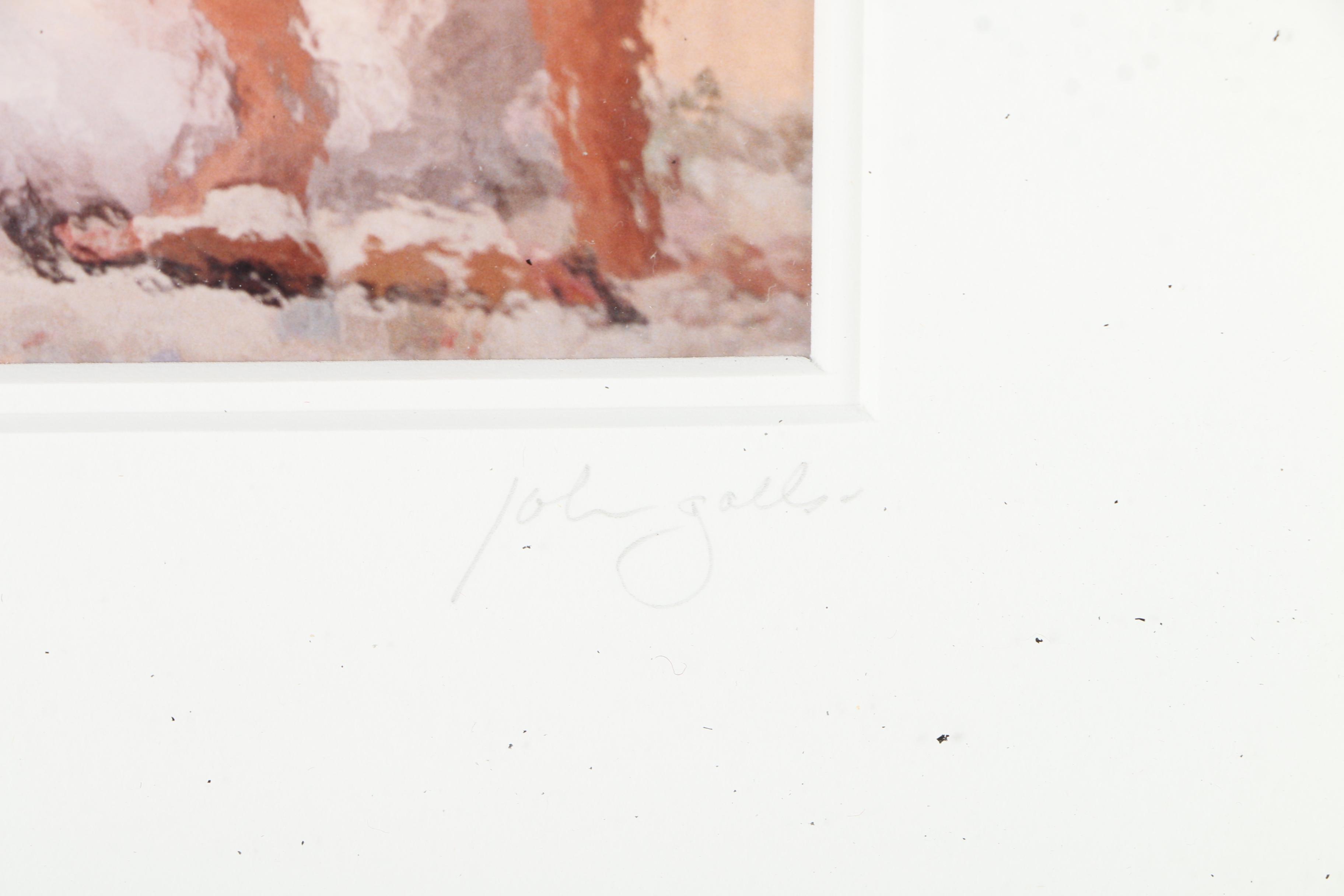 Signed Giclee Prints of a Woman on a Beach