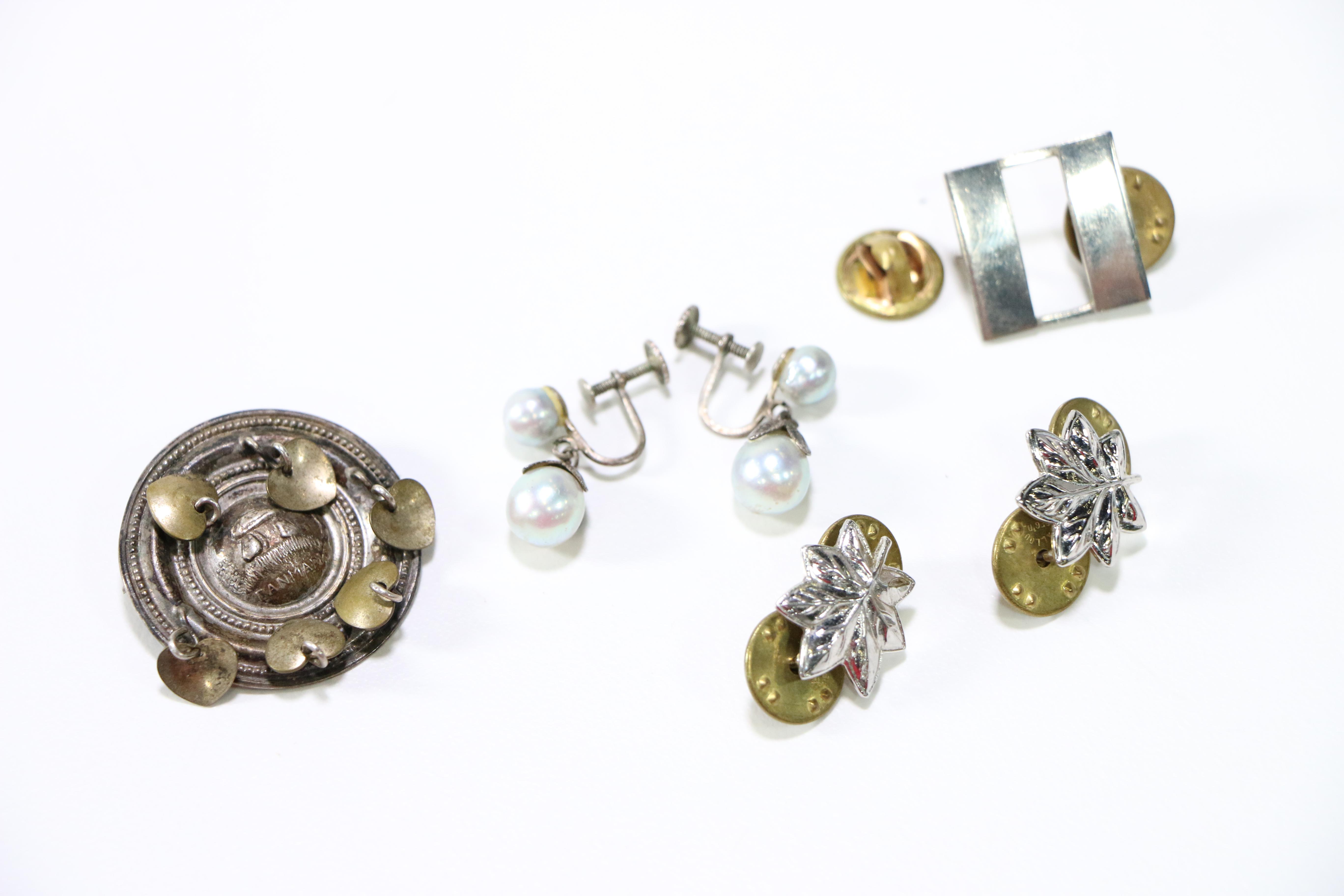 Assorted Sterling Silver and 800 Silver Jewelry