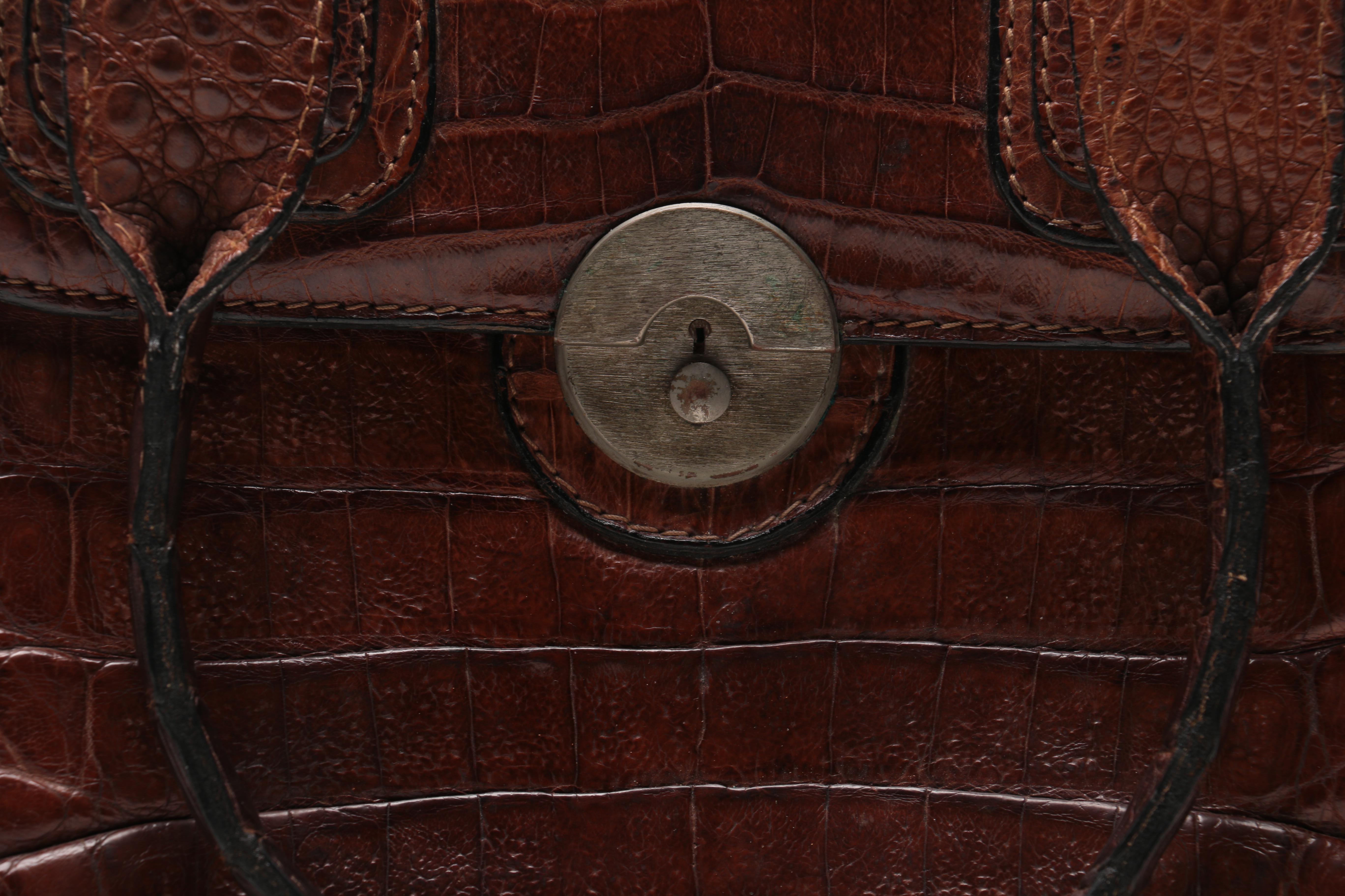 Vintage Crocodile and Alligator Style Handbags