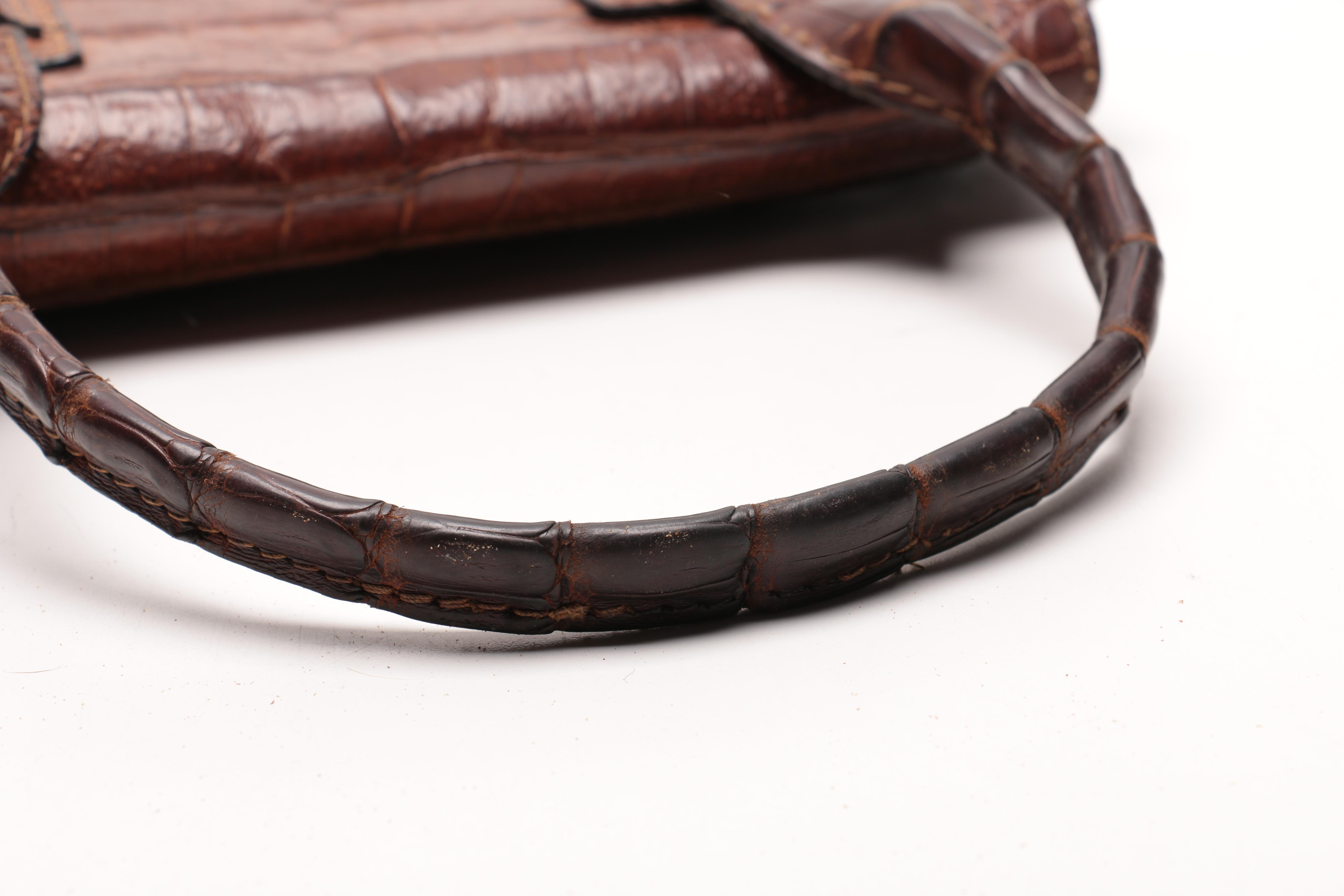 Vintage Crocodile and Alligator Style Handbags