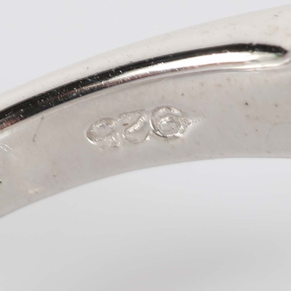 Sterling Silver Multi-Color Tourmaline and Tanzanite Cluster Ring