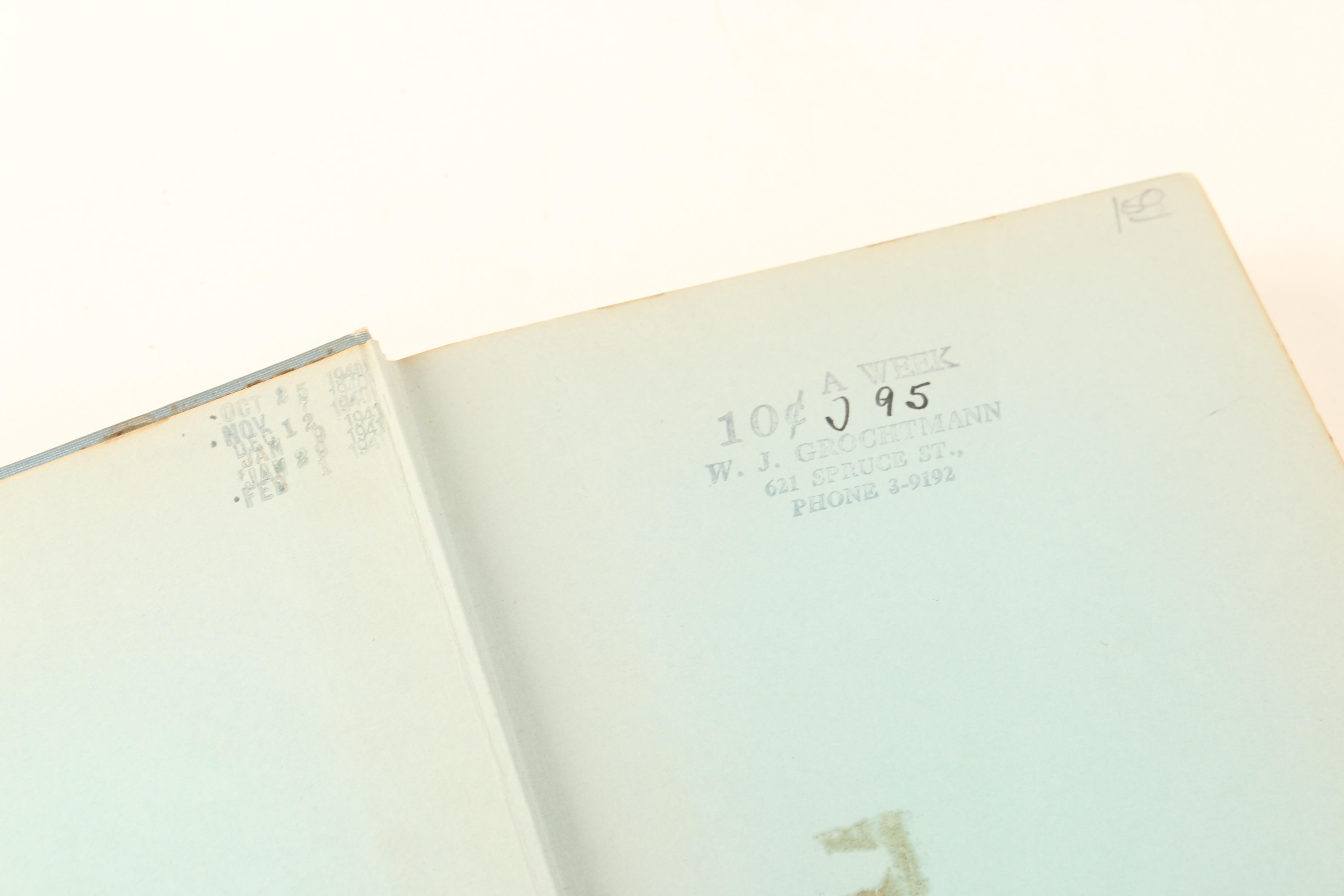 Books Including 1946 First American Edition "Animal Farm" by George Orwell