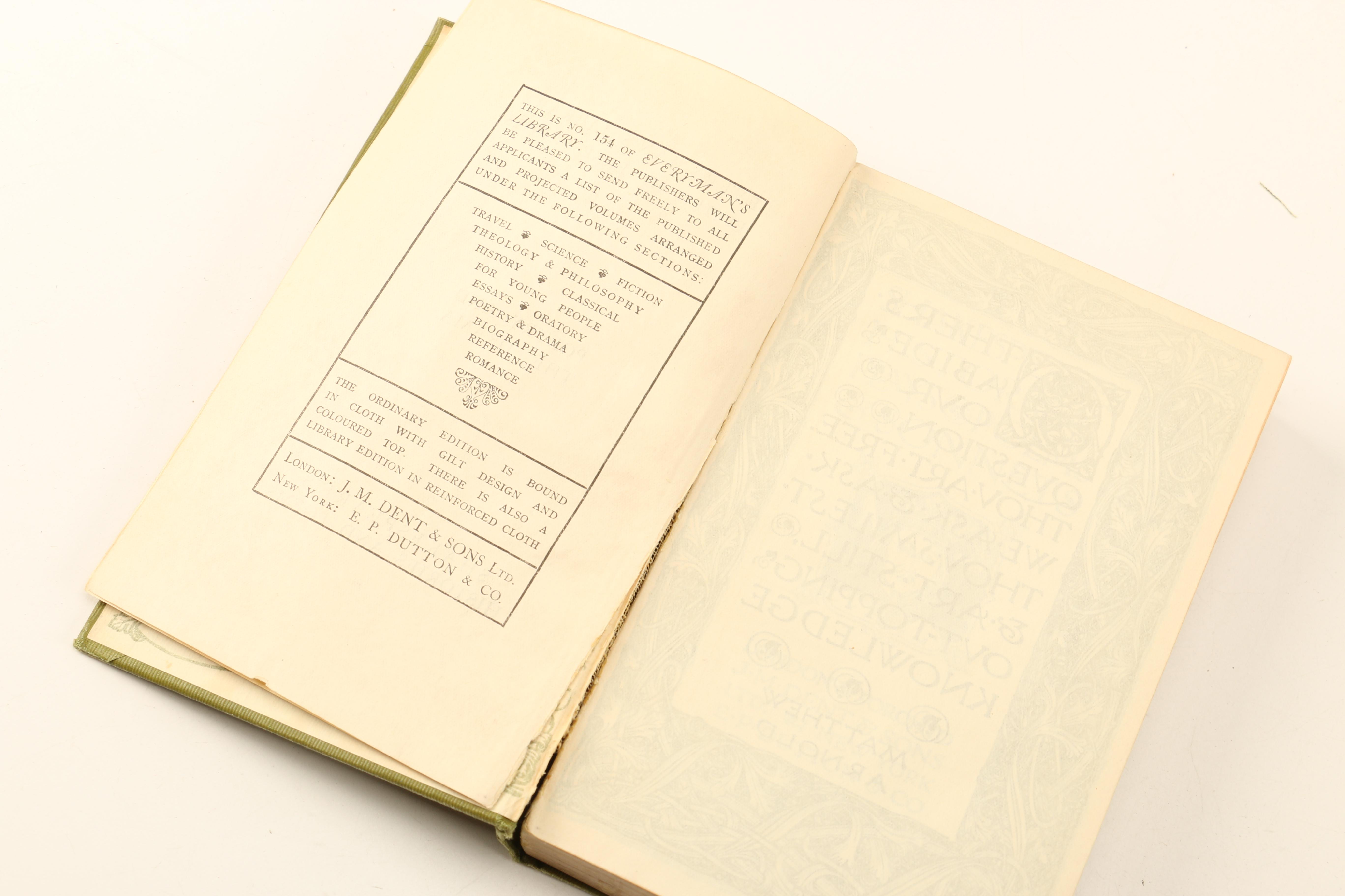 Books Including 1946 First American Edition "Animal Farm" by George Orwell