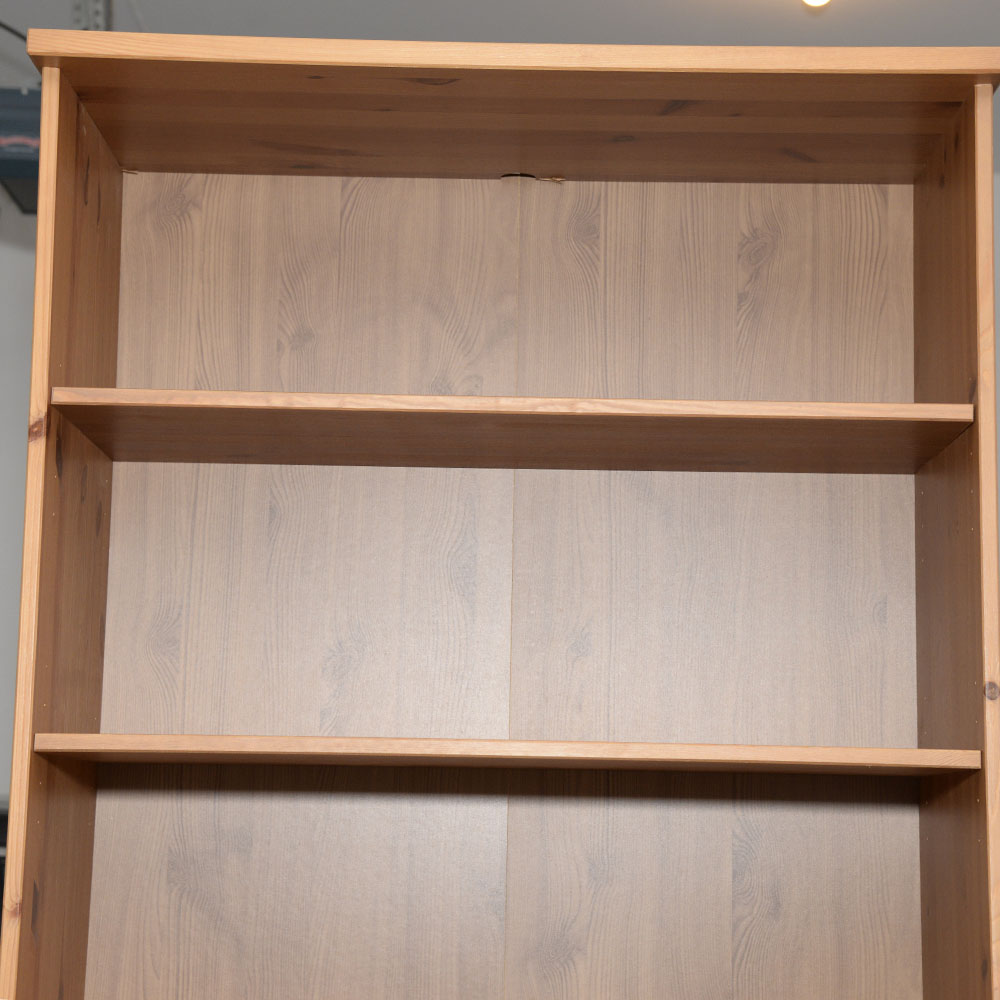 Pine Fall-Front Secretary Bookshelf