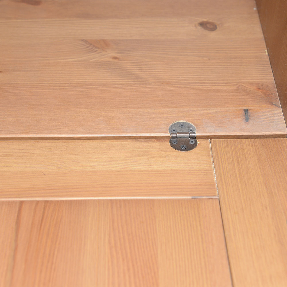 Pine Fall-Front Secretary Bookshelf