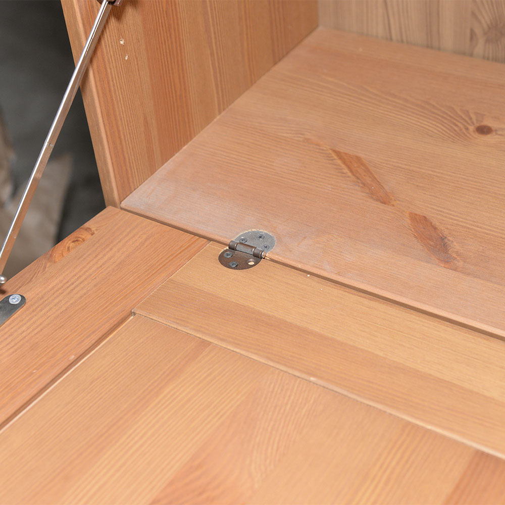 Pine Fall-Front Secretary Bookshelf