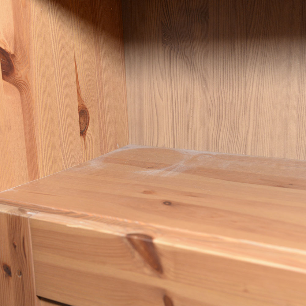 Pine Fall-Front Secretary Bookshelf