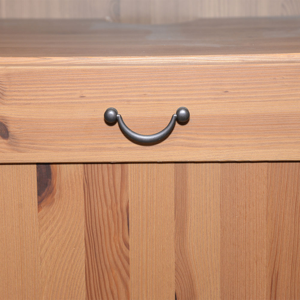 Pine Fall-Front Secretary Bookshelf