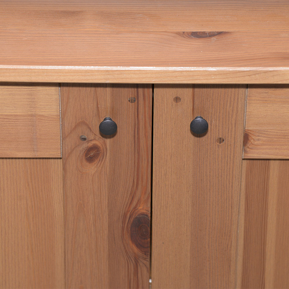 Pine Fall-Front Secretary Bookshelf