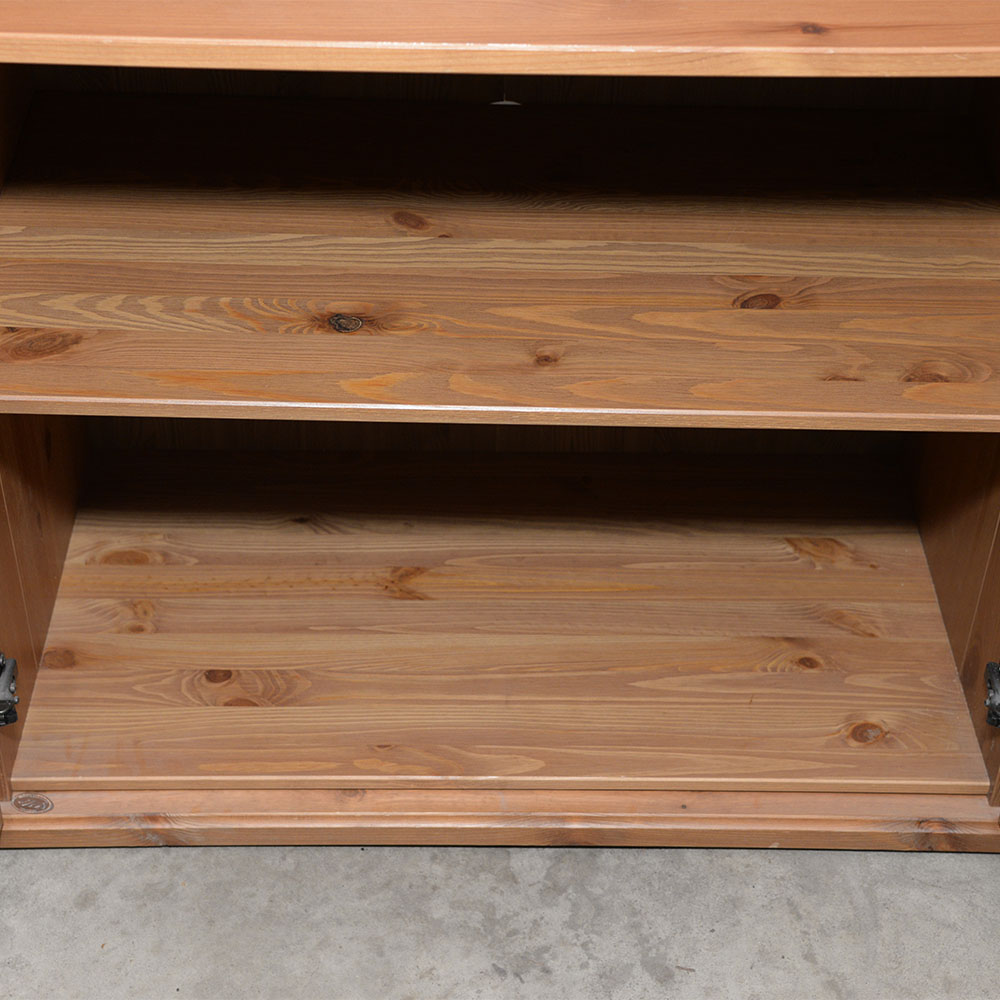 Pine Fall-Front Secretary Bookshelf