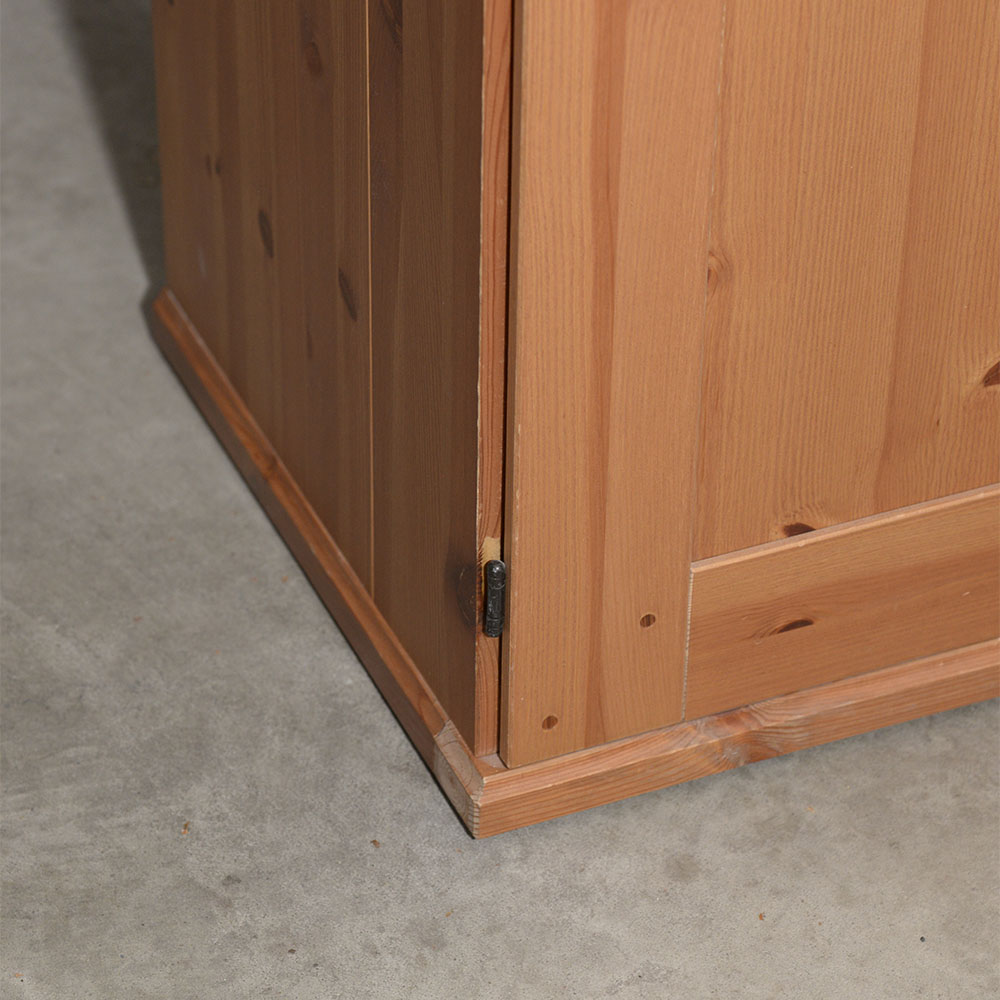 Pine Fall-Front Secretary Bookshelf