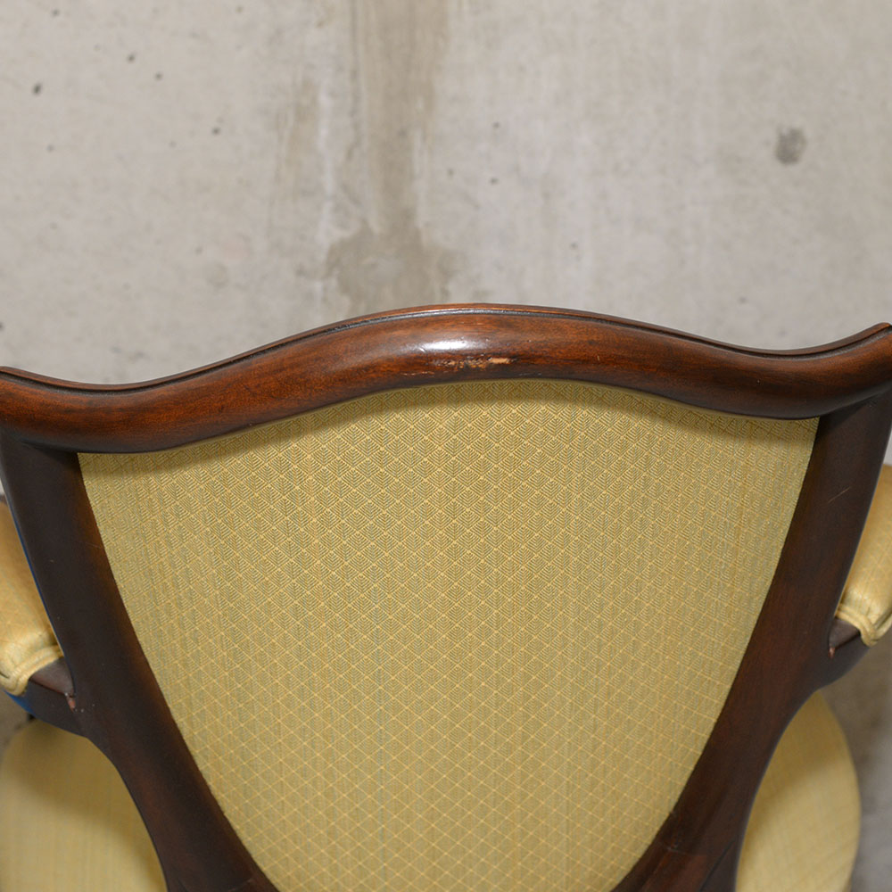 Federal Style Shield-Backed Occasional Chair