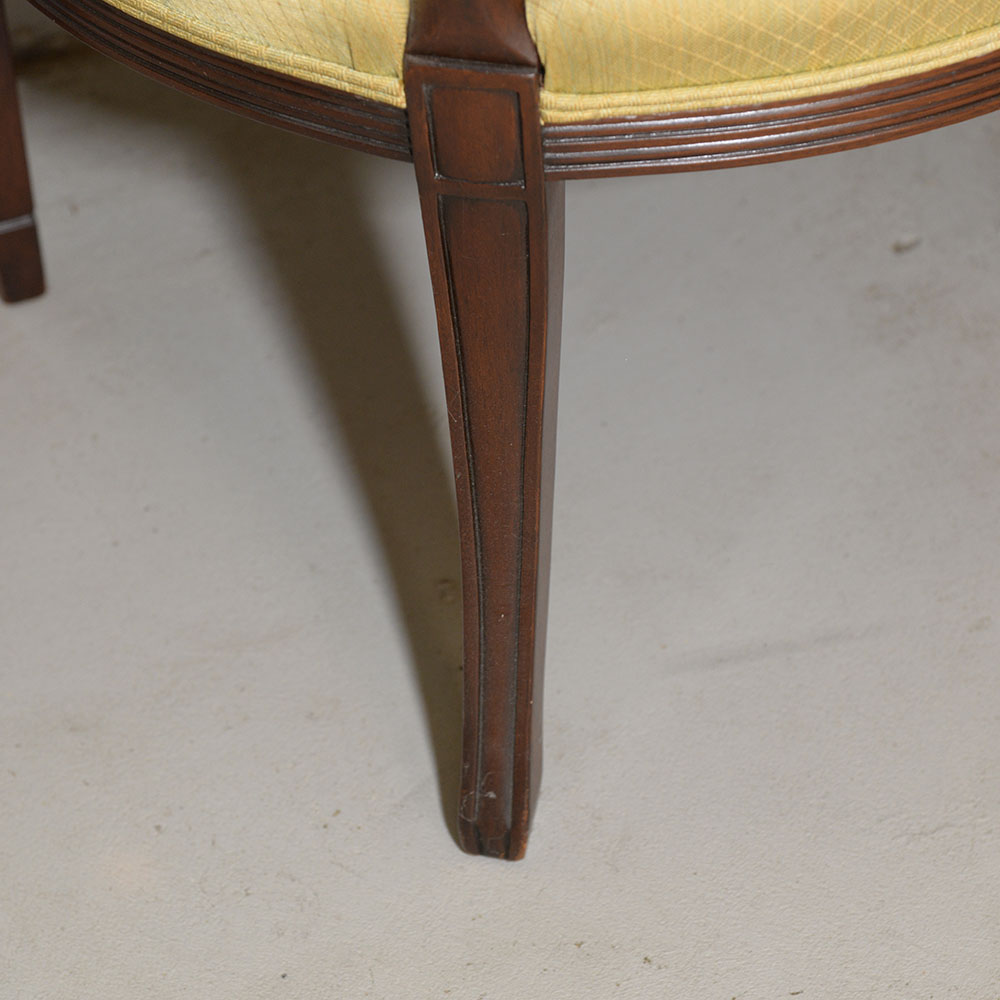 Federal Style Shield-Backed Occasional Chair