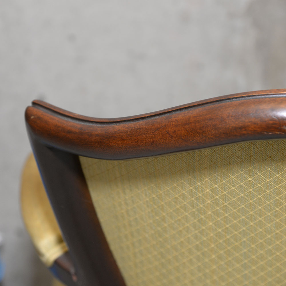 Federal Style Shield-Backed Occasional Chair