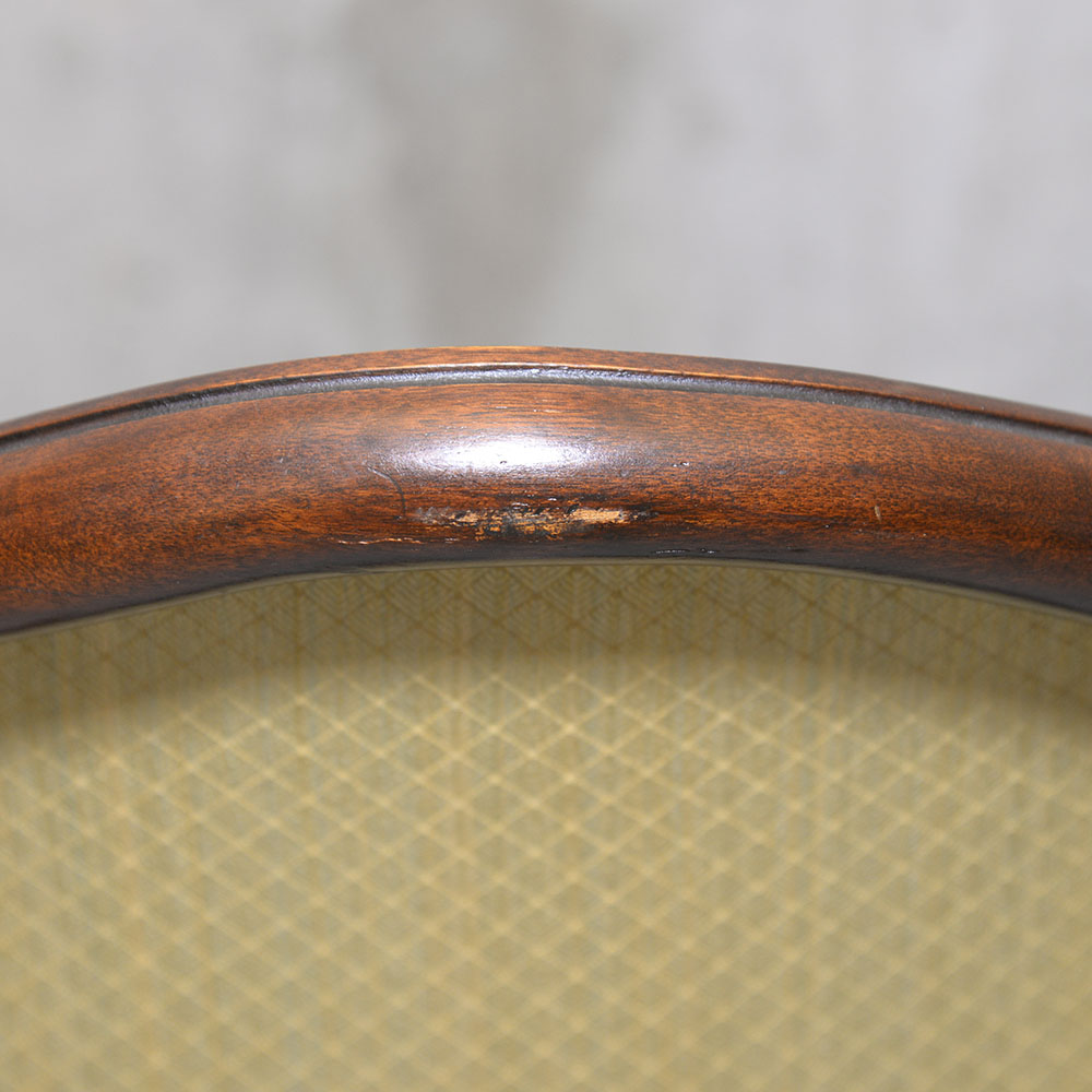 Federal Style Shield-Backed Occasional Chair