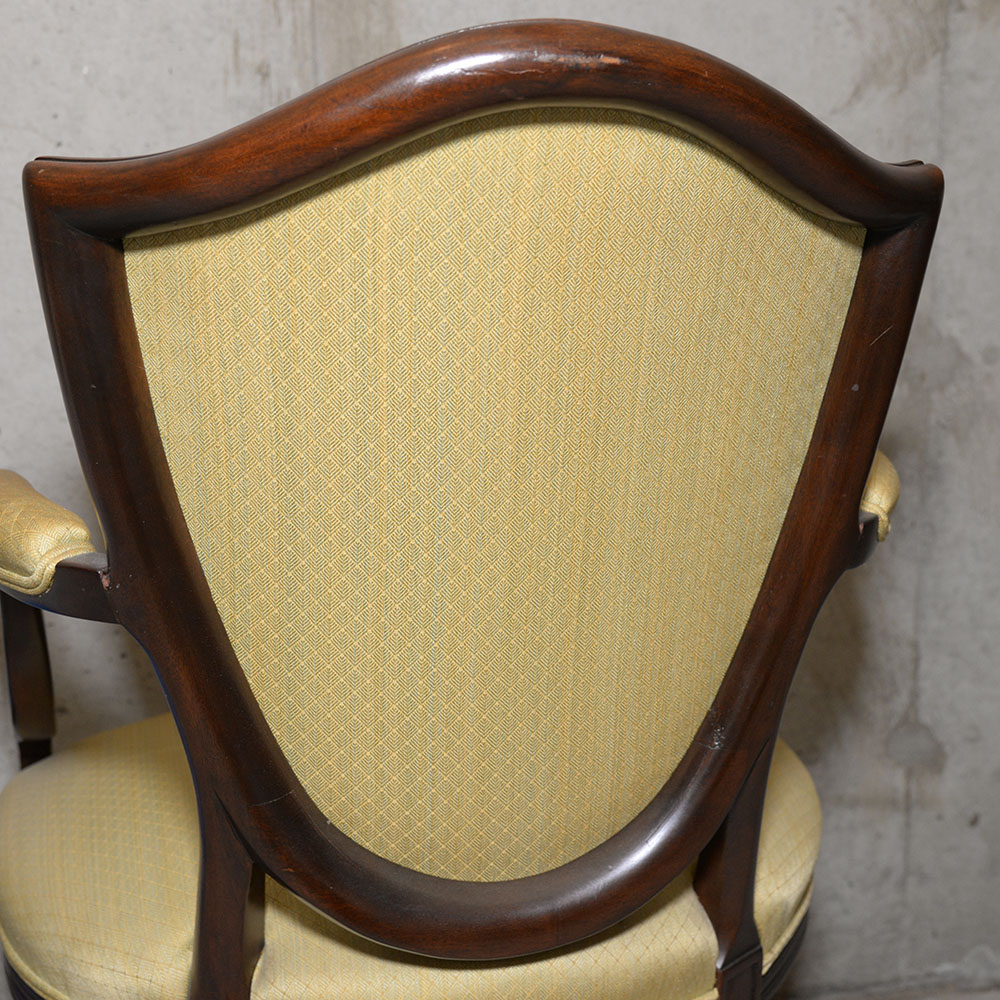 Federal Style Shield-Backed Occasional Chair