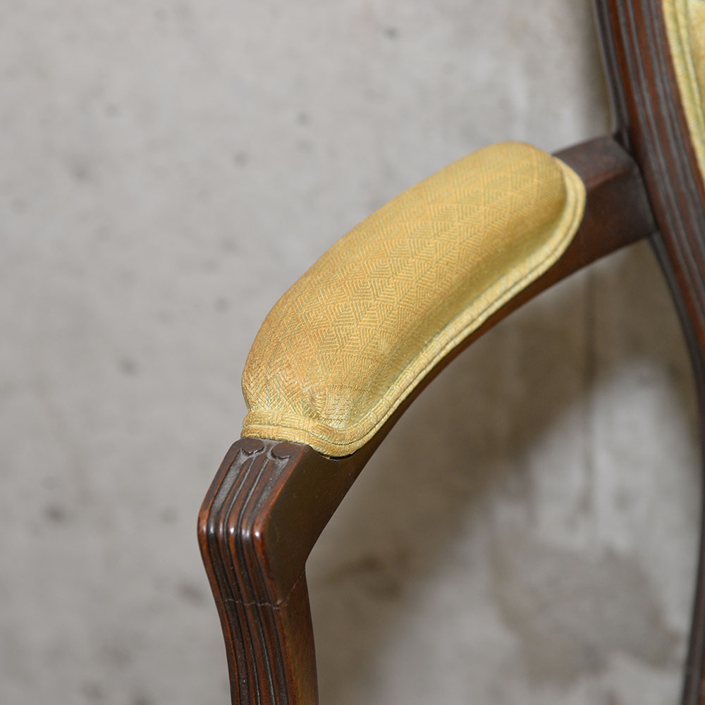 Federal Style Shield-Backed Occasional Chair