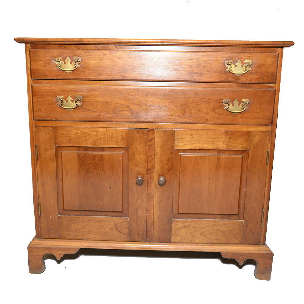 Vintage Cherry Side Cabinet by Leopold Stickley