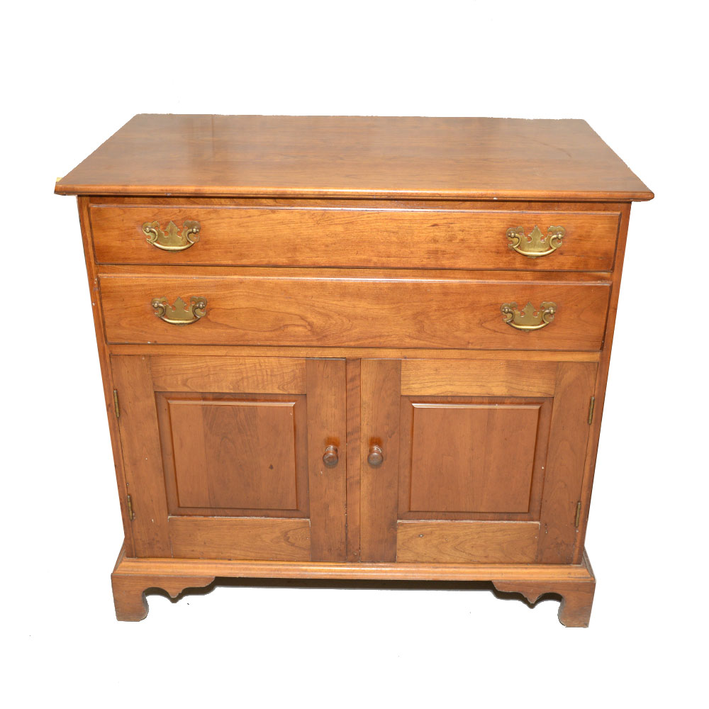 Vintage Cherry Side Cabinet by Leopold Stickley