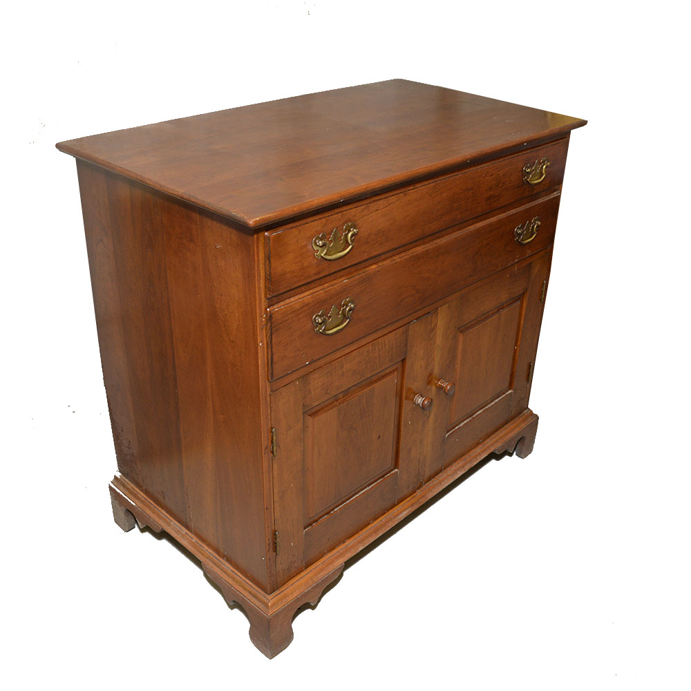 Vintage Cherry Side Cabinet by Leopold Stickley