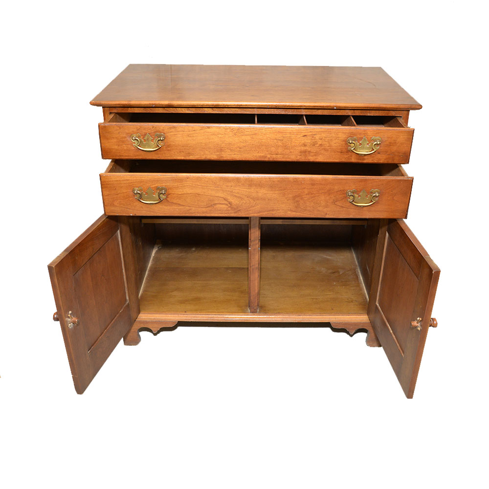 Vintage Cherry Side Cabinet by Leopold Stickley