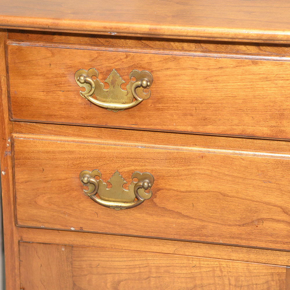 Vintage Cherry Side Cabinet by Leopold Stickley