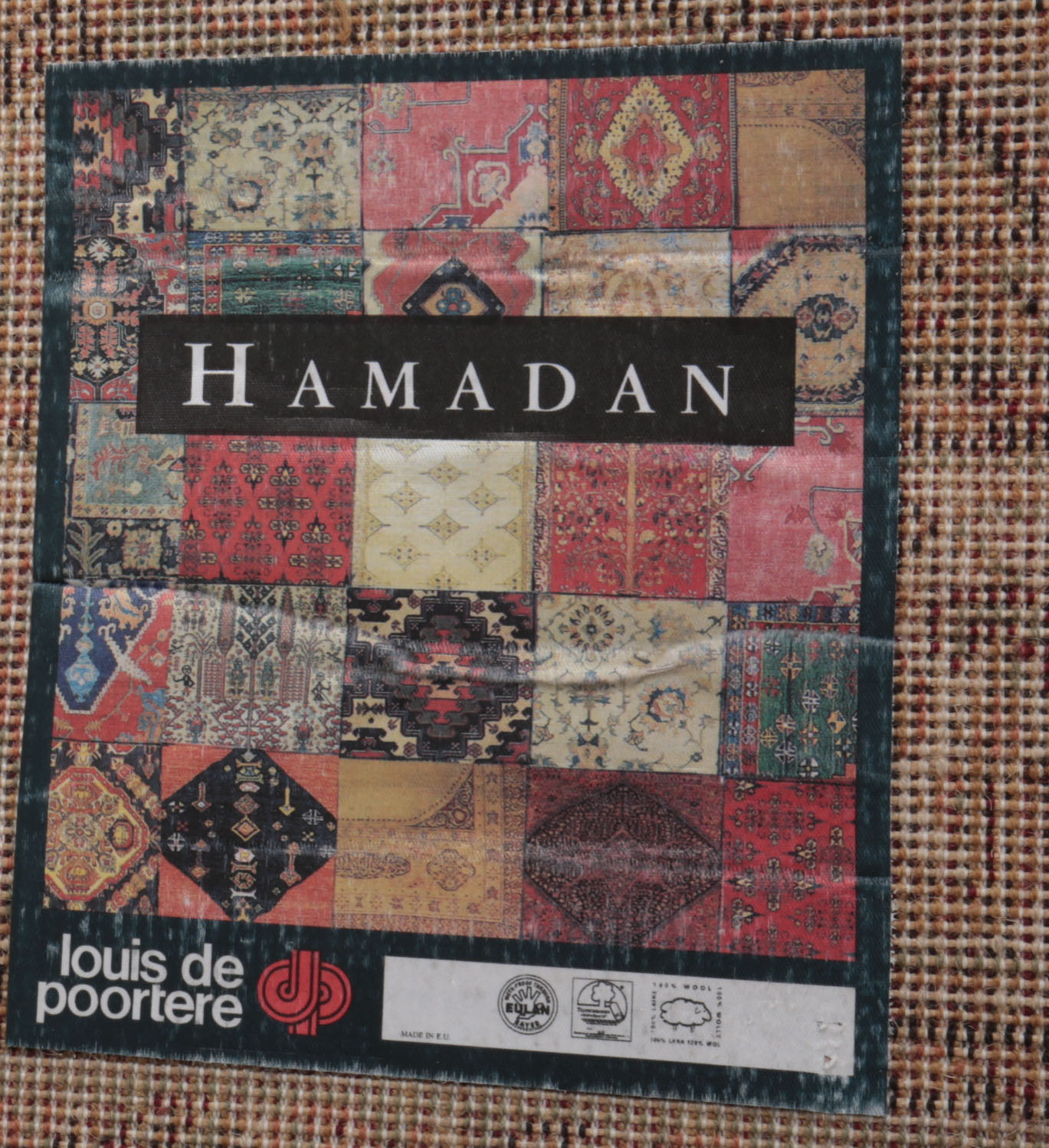 Machine-Loomed "Hamadan" Area Rug by Louis de Poortere