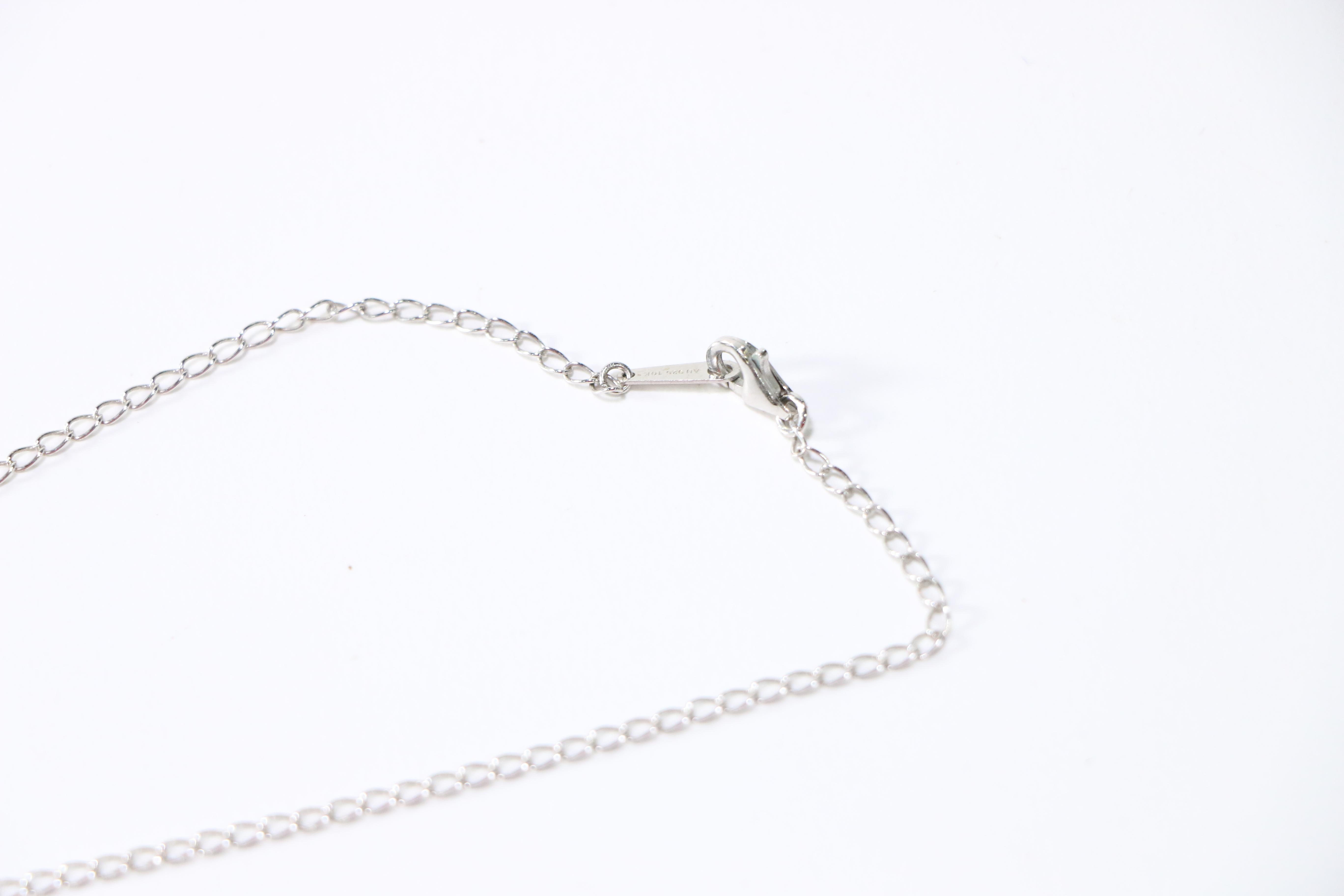 Sterling Silver Necklace and Earring Pair With 10K Gold Accents