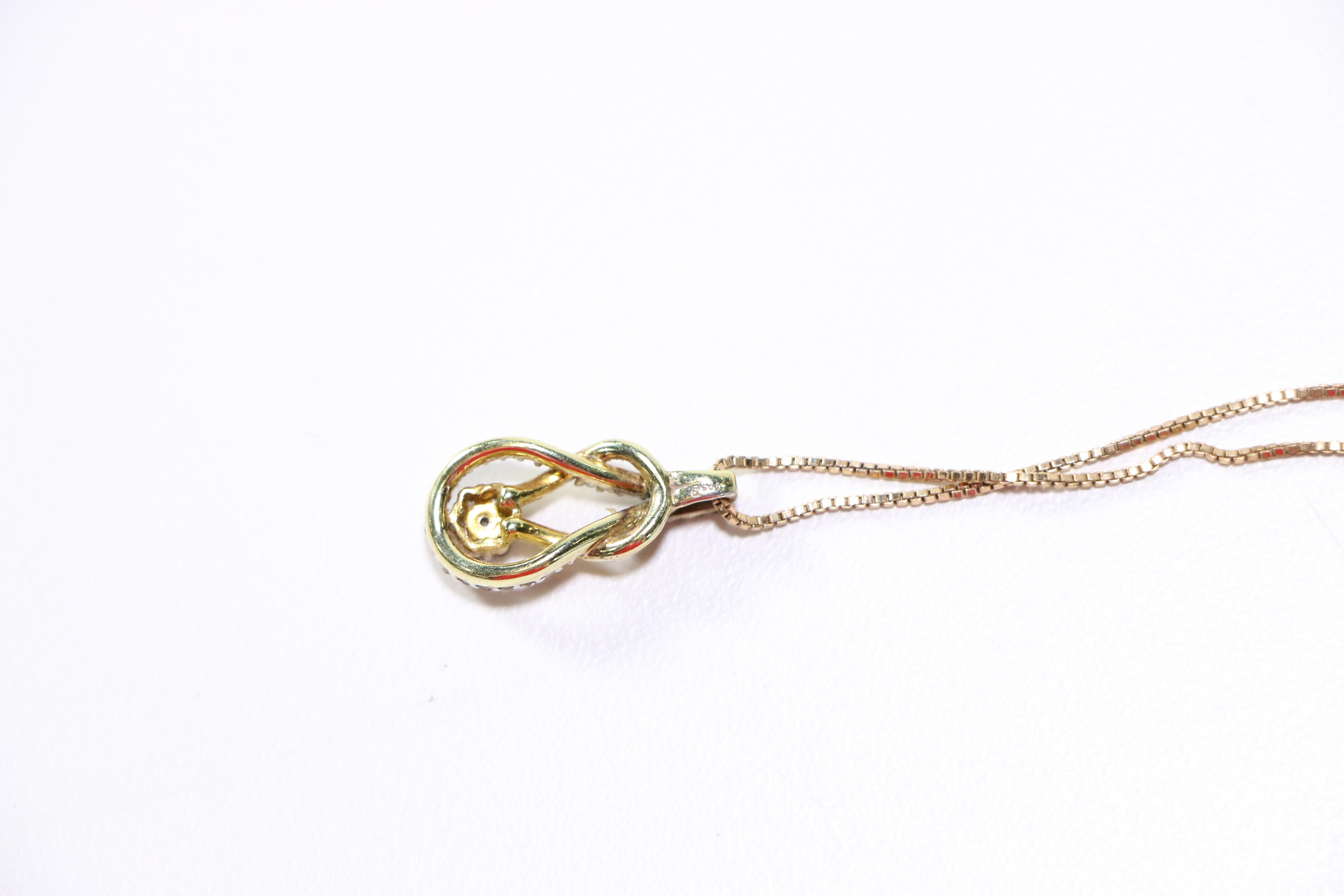 Gold Wash Sterling Silver Necklaces and Pendants With Diamonds