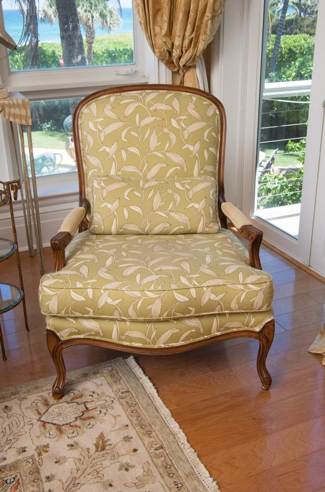 Two French Style Arm Chairs by Robb & Stucky