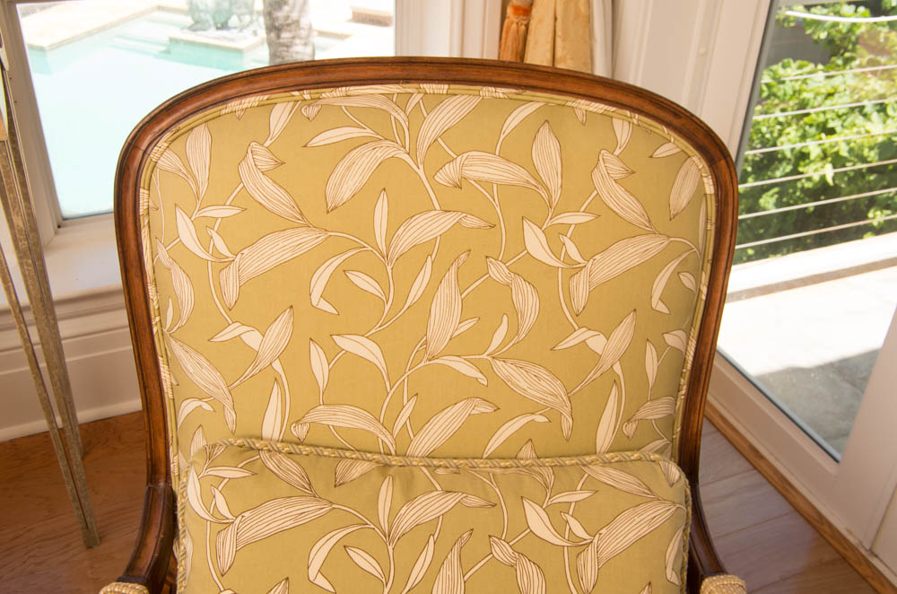 Two French Style Arm Chairs by Robb & Stucky