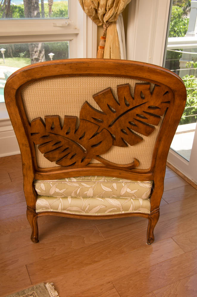 Two French Style Arm Chairs by Robb & Stucky