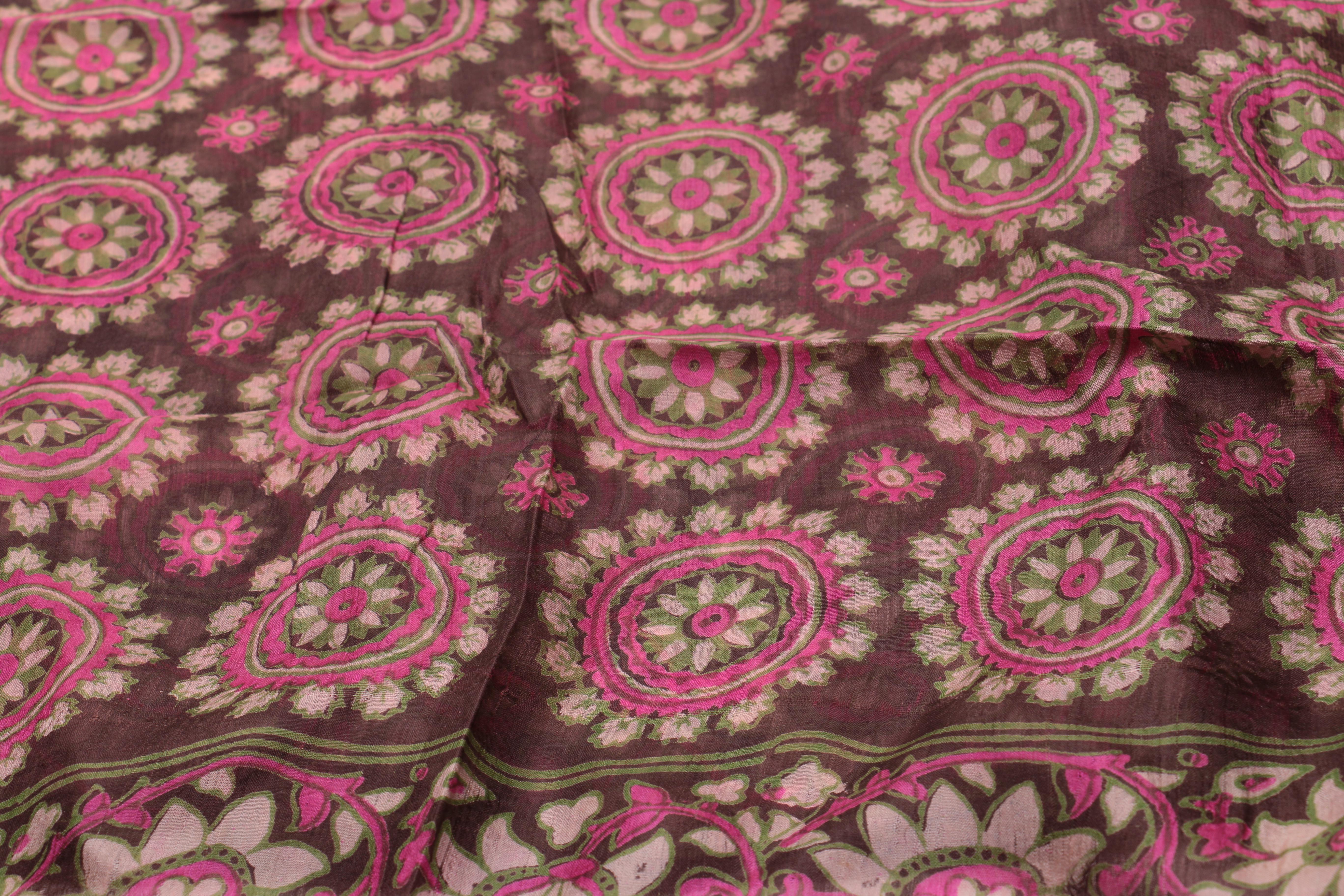 Hand Printed Silk Scarves