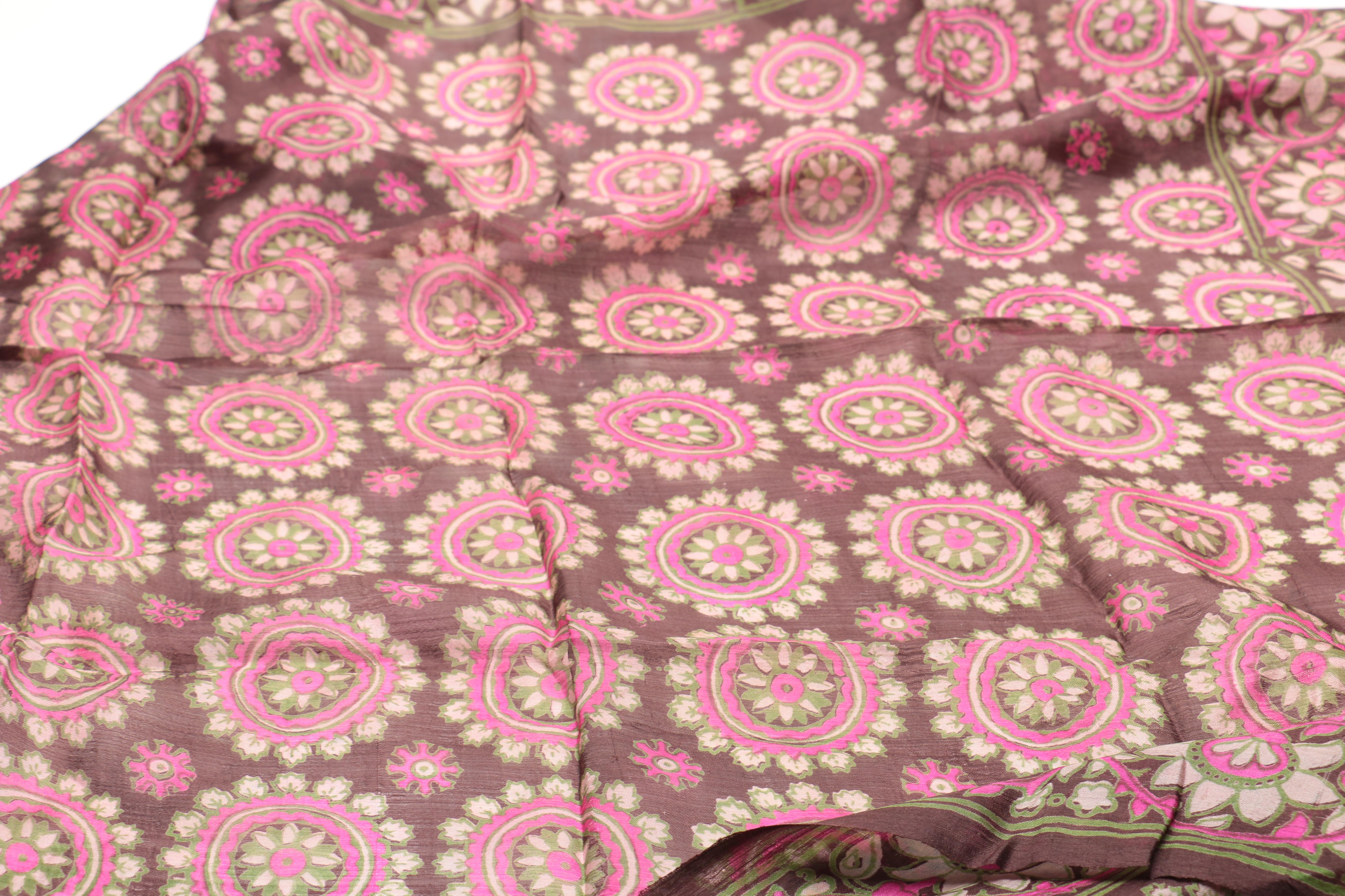 Hand Printed Silk Scarves