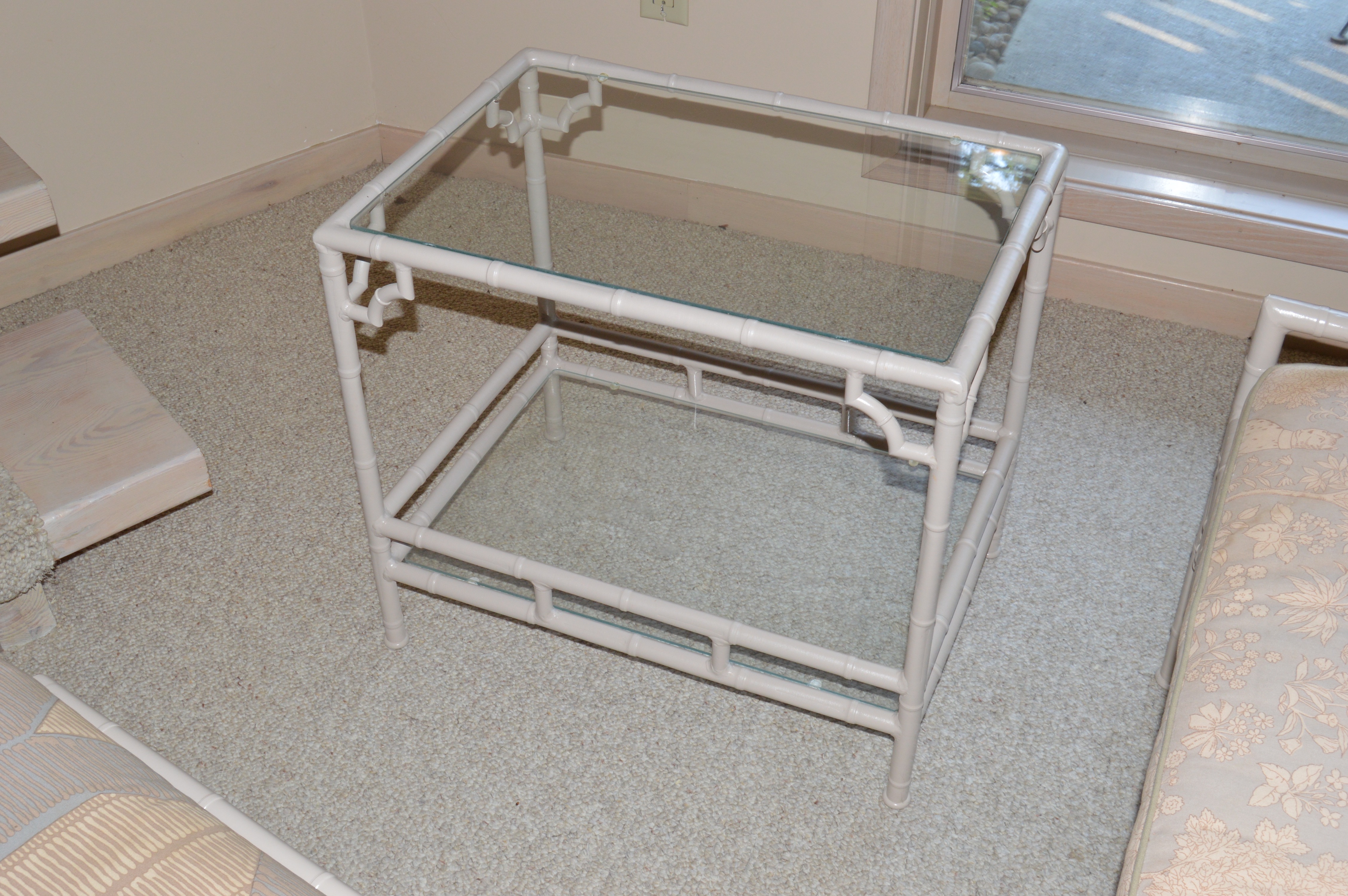 Vintage Faux Bamboo Outdoor Furniture by Meadowcraft