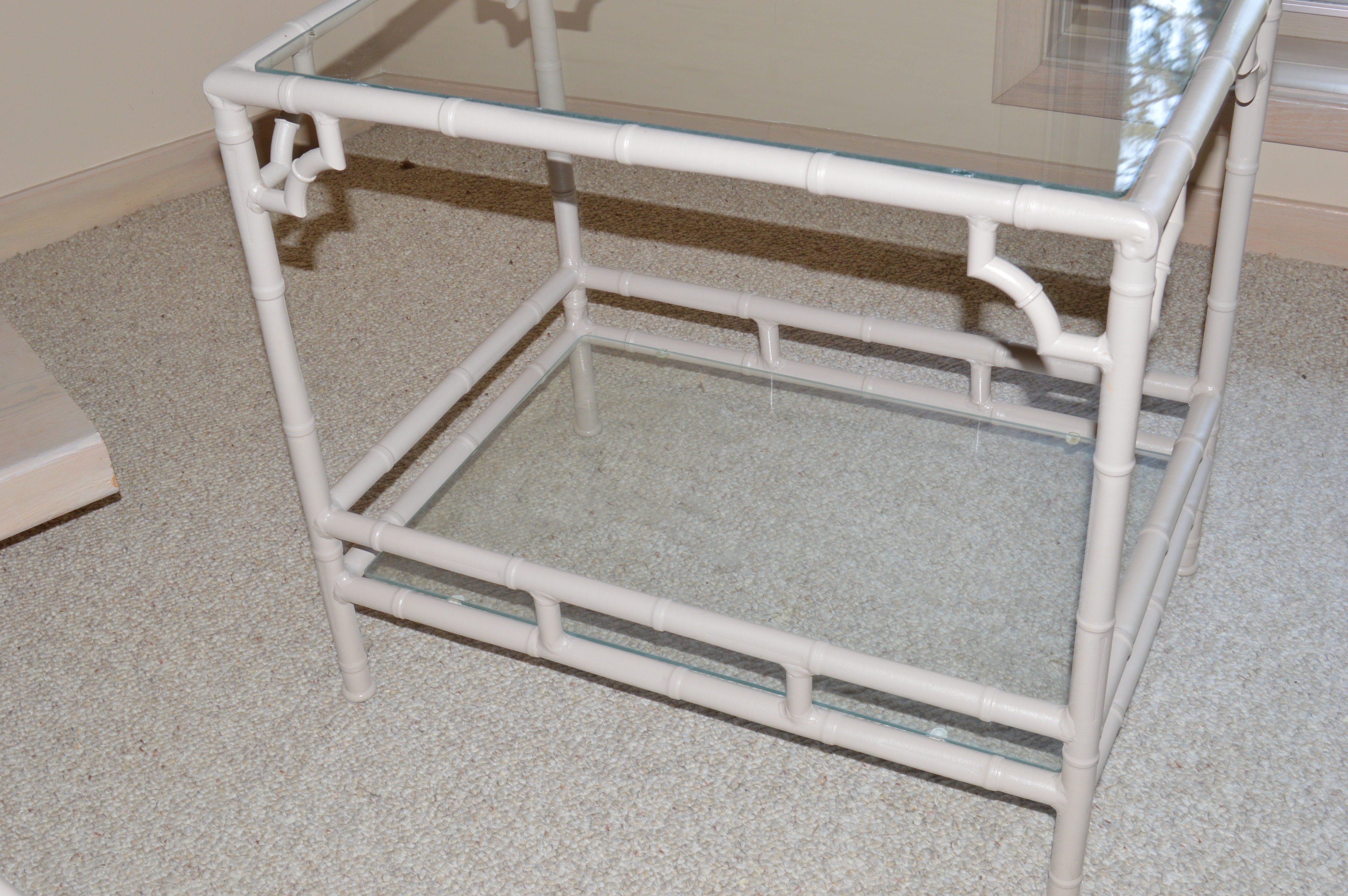 Vintage Faux Bamboo Outdoor Furniture by Meadowcraft