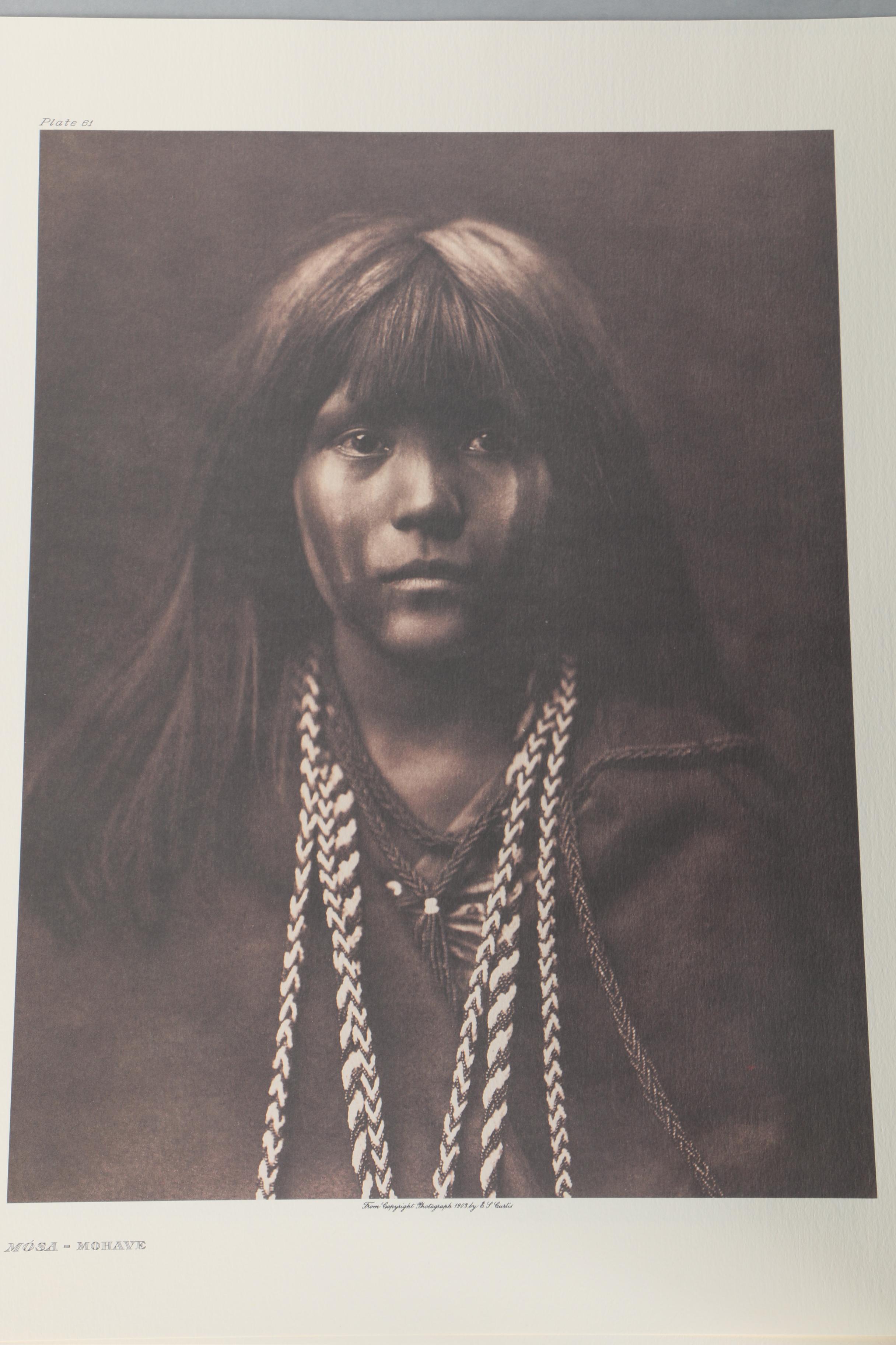 Edward S. Curtis Offset Lithographs "The North American Indian, Folio One Southwest Images"