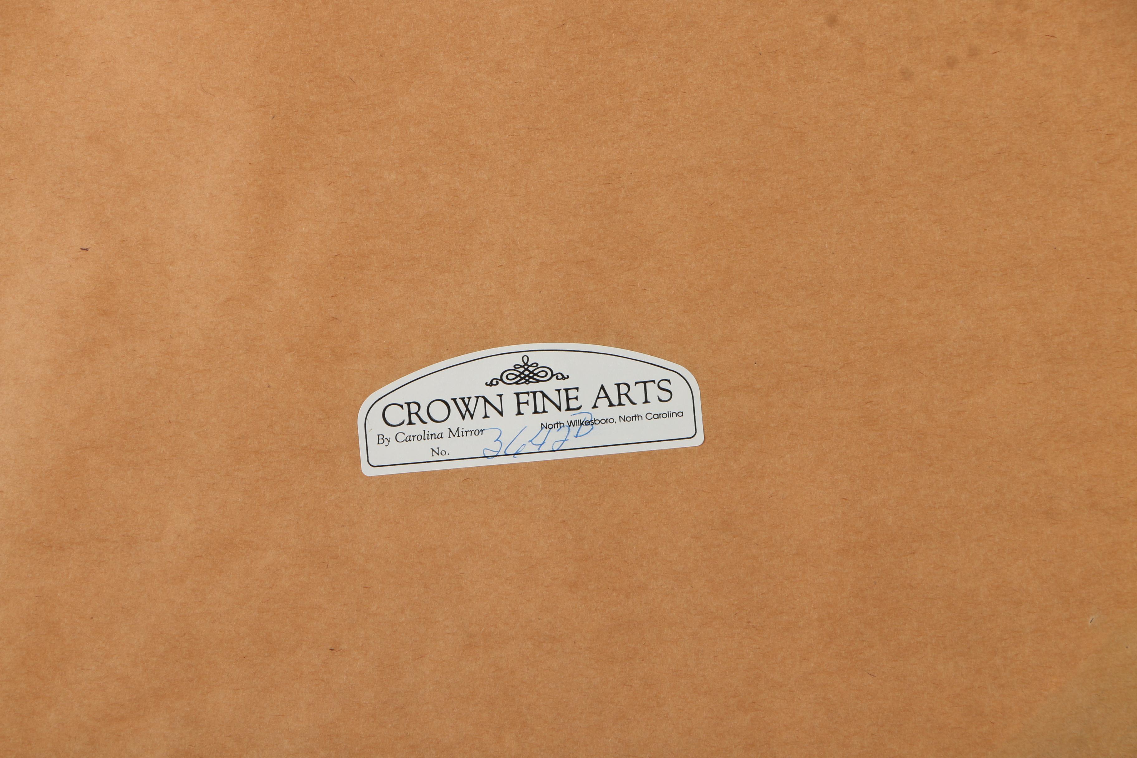 Offset Lithograph after Victor Gabriel Gilbert "Flower Cart"